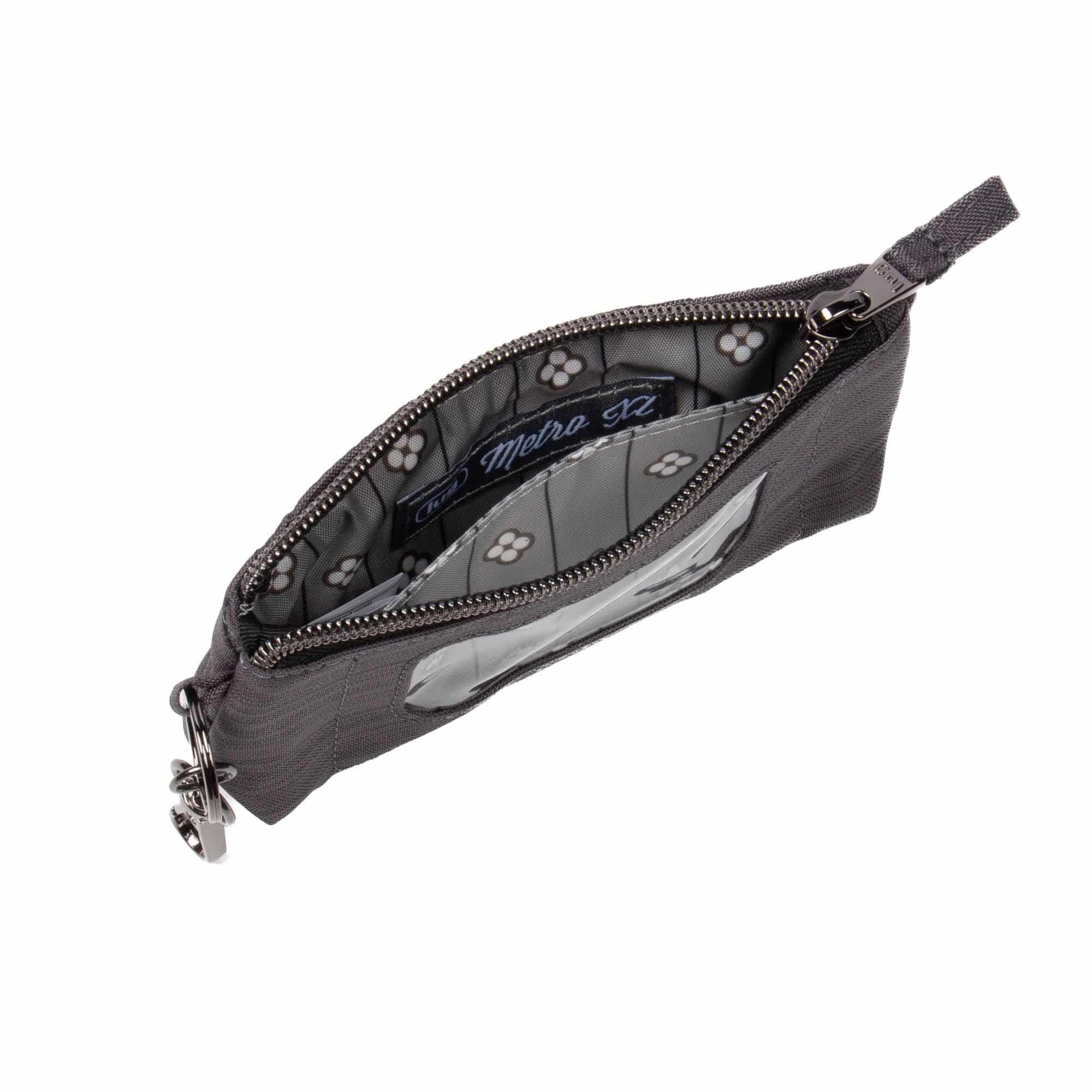 Metro XL ID Pouch - BRUSHED GREY - MetroXL_BrushedGrey_03