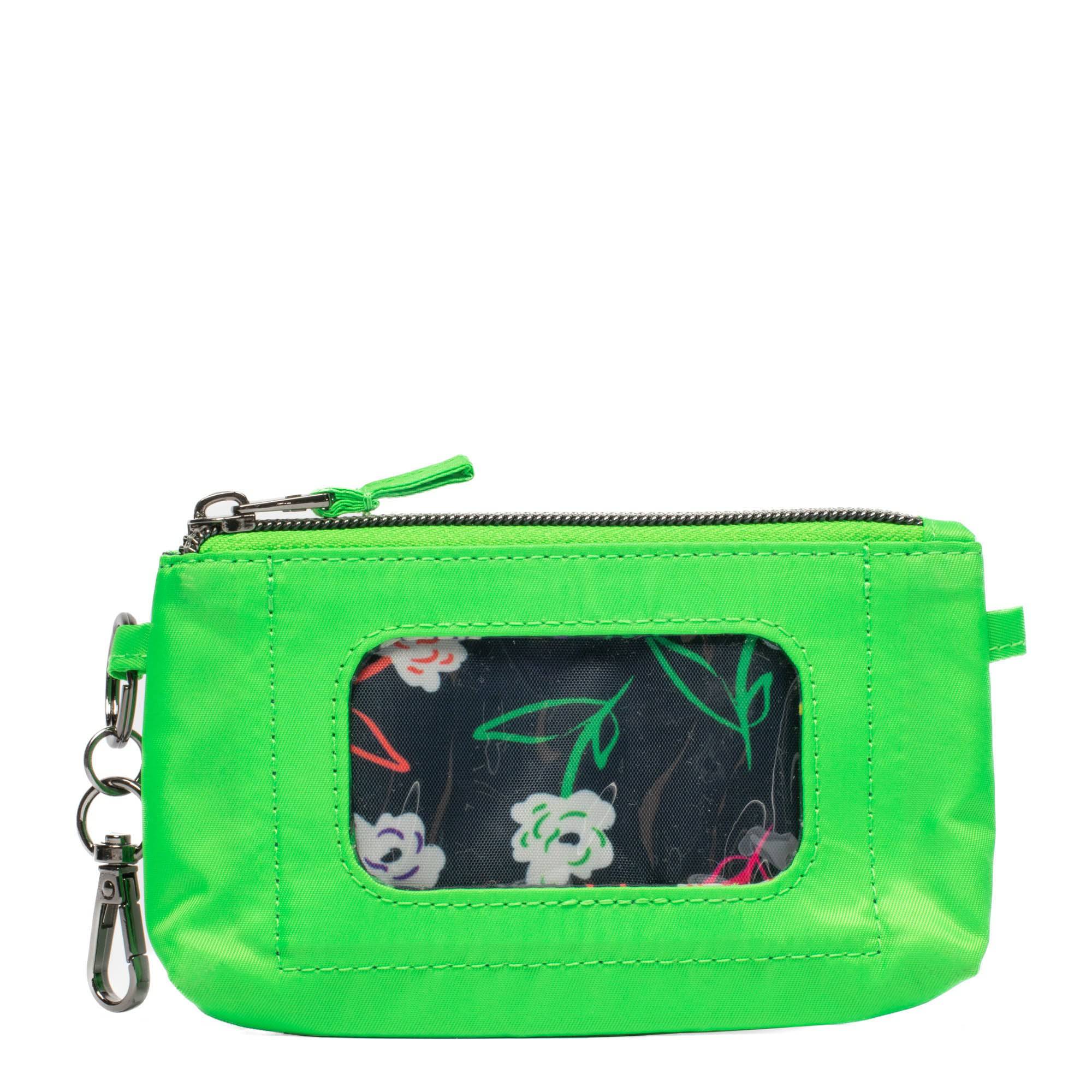 Metro XL ID Pouch - LIME - MetroXL_LimeNeon_032