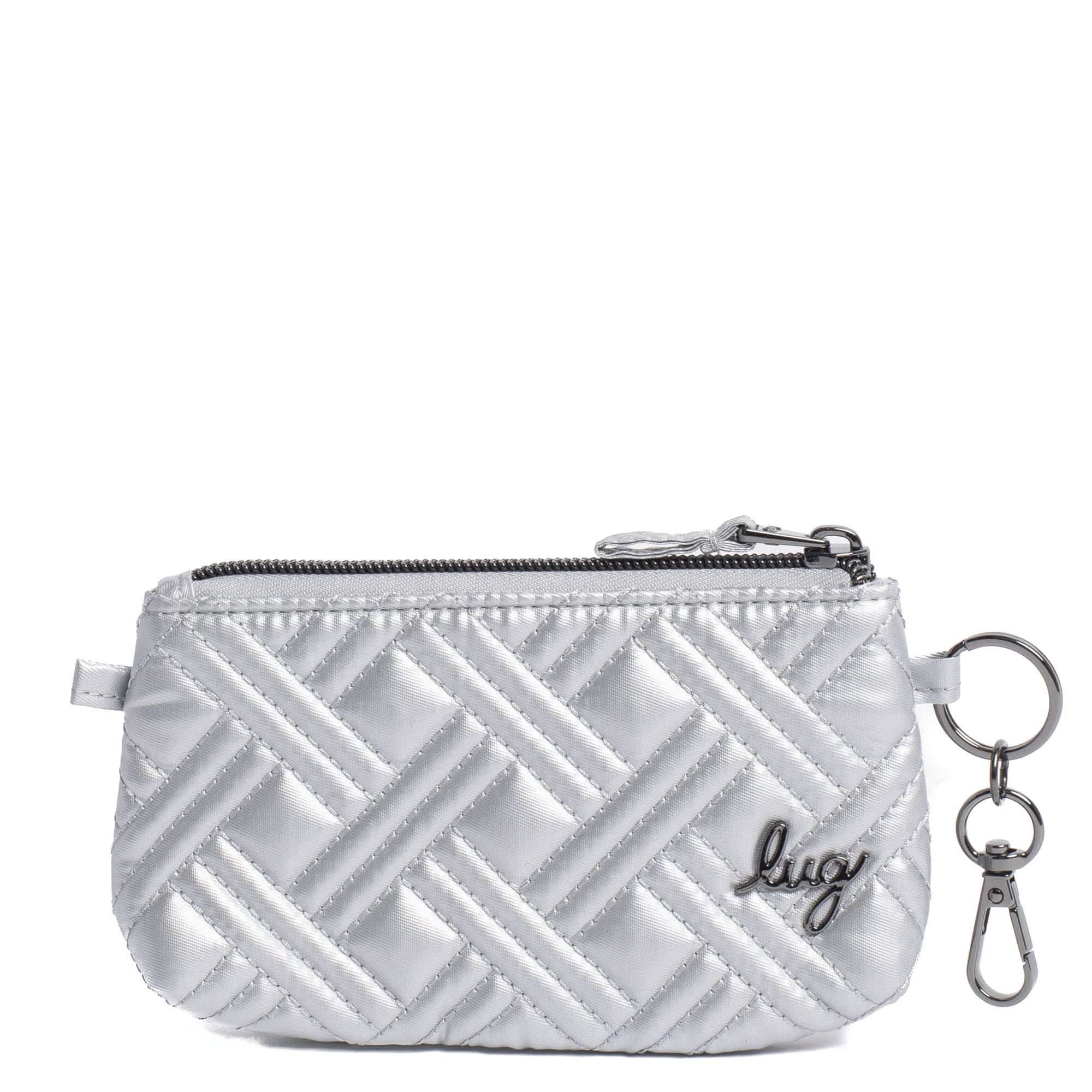 Metro XL ID Pouch - METALLIC SILVER - MetroXL_MetallicSilver_01