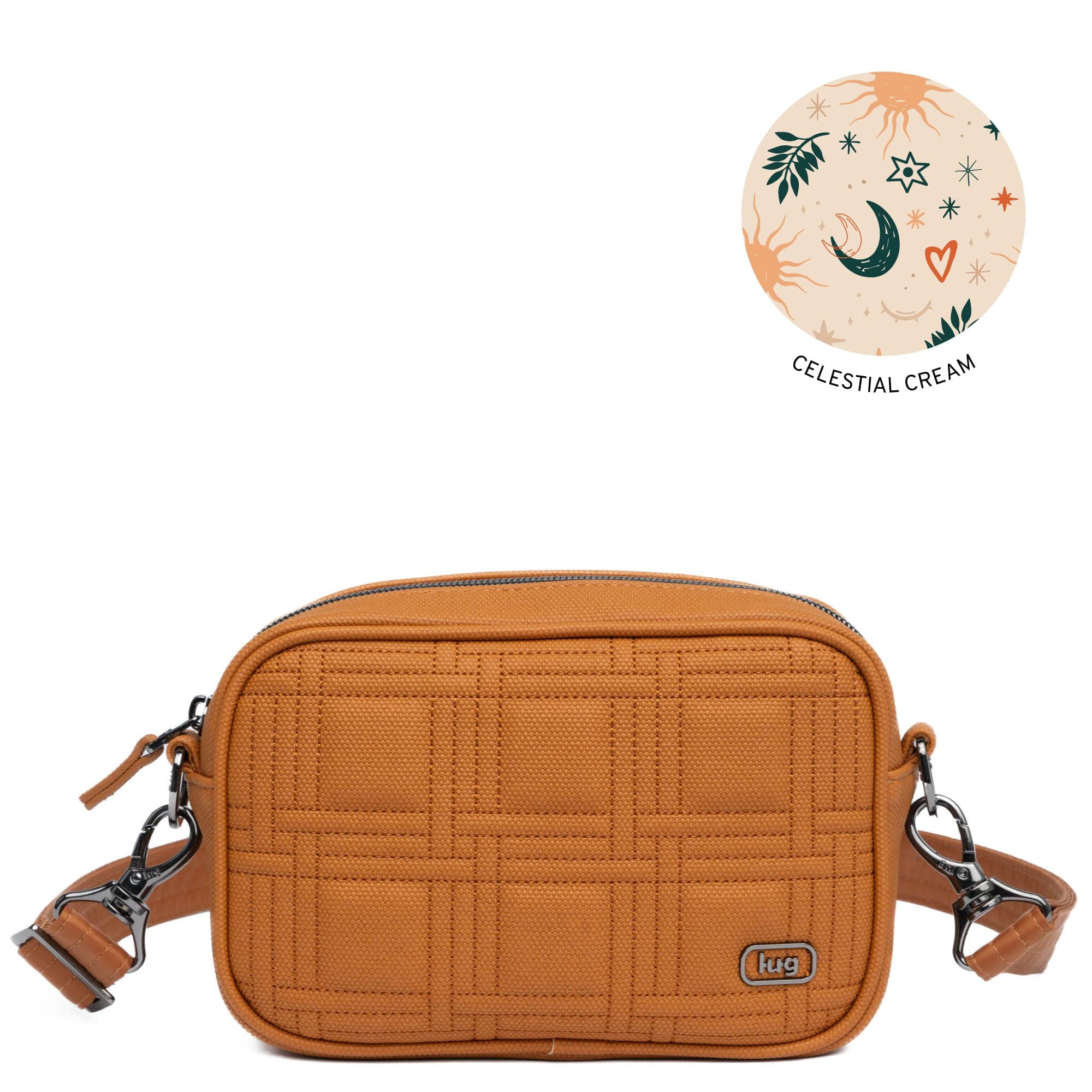 Mingle Matte Luxe VL Camera Bag - CAPPUCCINO - Mingle-ML_Cappuccino