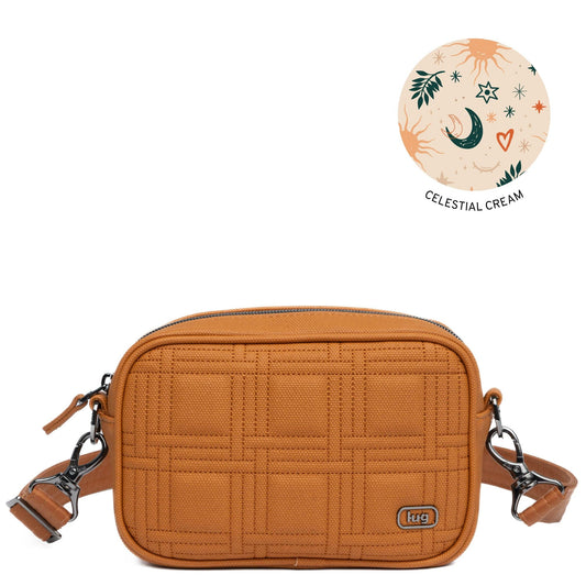 Mingle Matte Luxe VL Camera Bag - CAPPUCCINO - Mingle-ML_Cappuccino