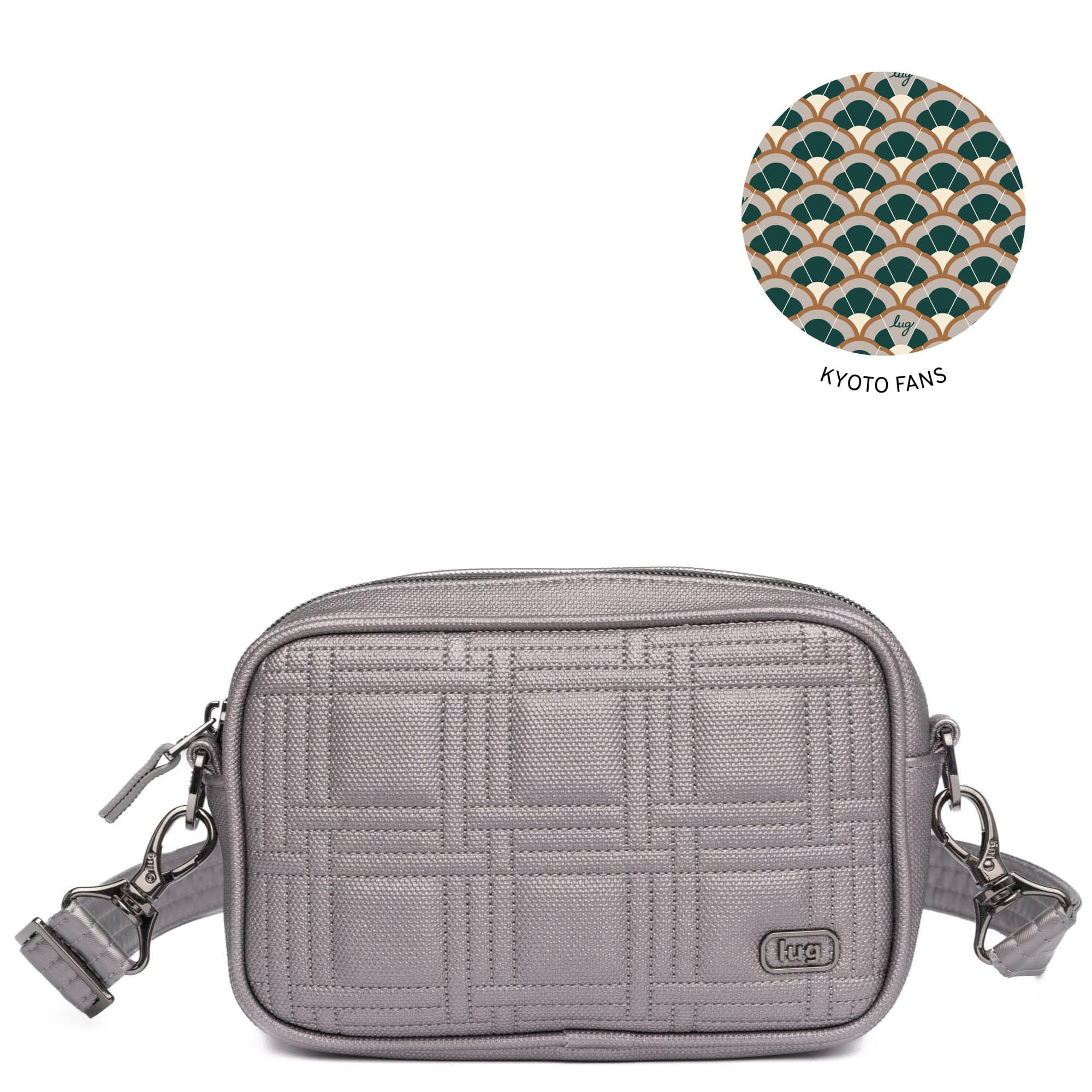 Mingle Matte Luxe VL Camera Bag - METALLIC PEARL - Mingle-ML_MetallicPearl