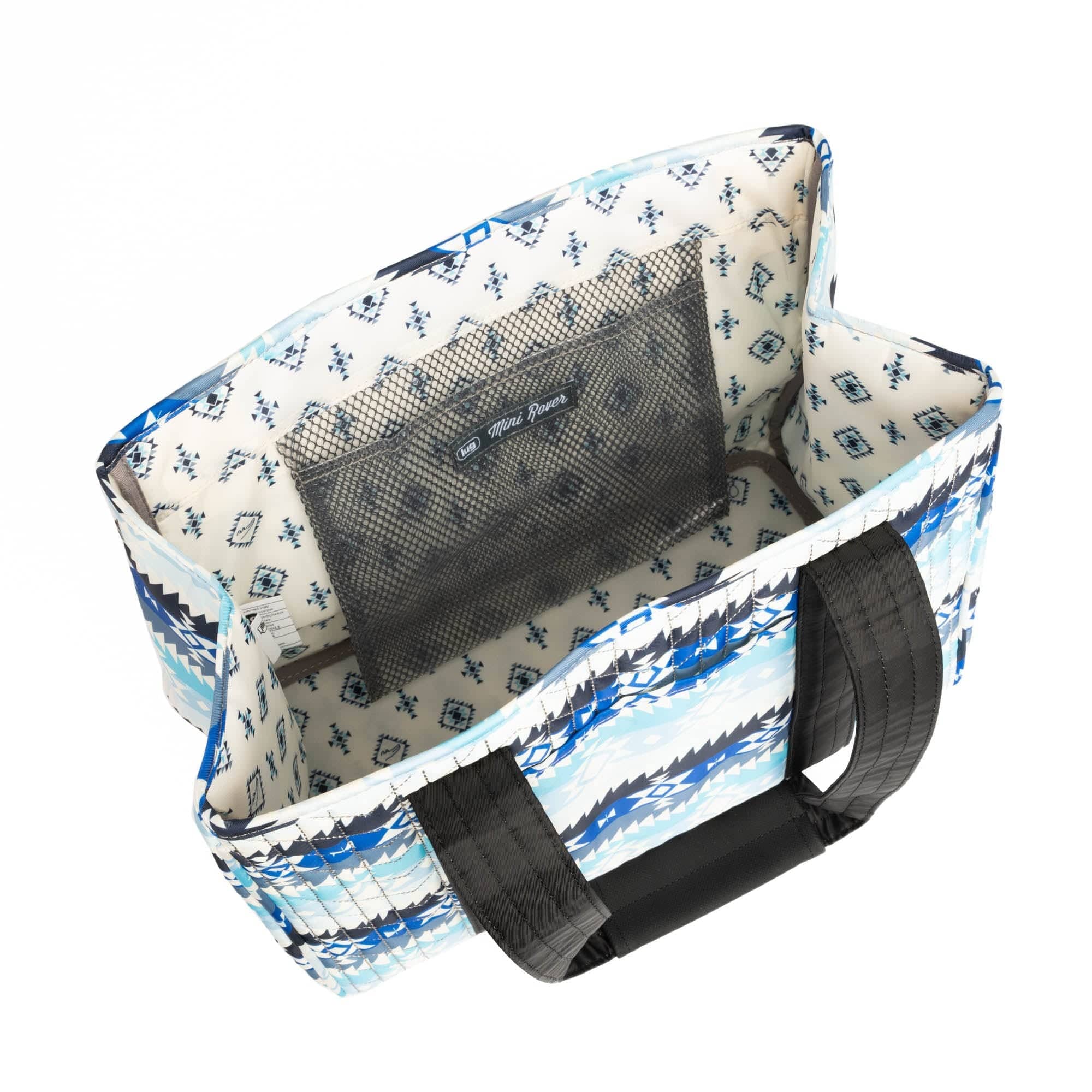 Guild Collection Classic Rover Mini Tote Bag - SOUTHWEST GEESE BLUE - MiniRoverMD_SouthwestGeeseBlue_06