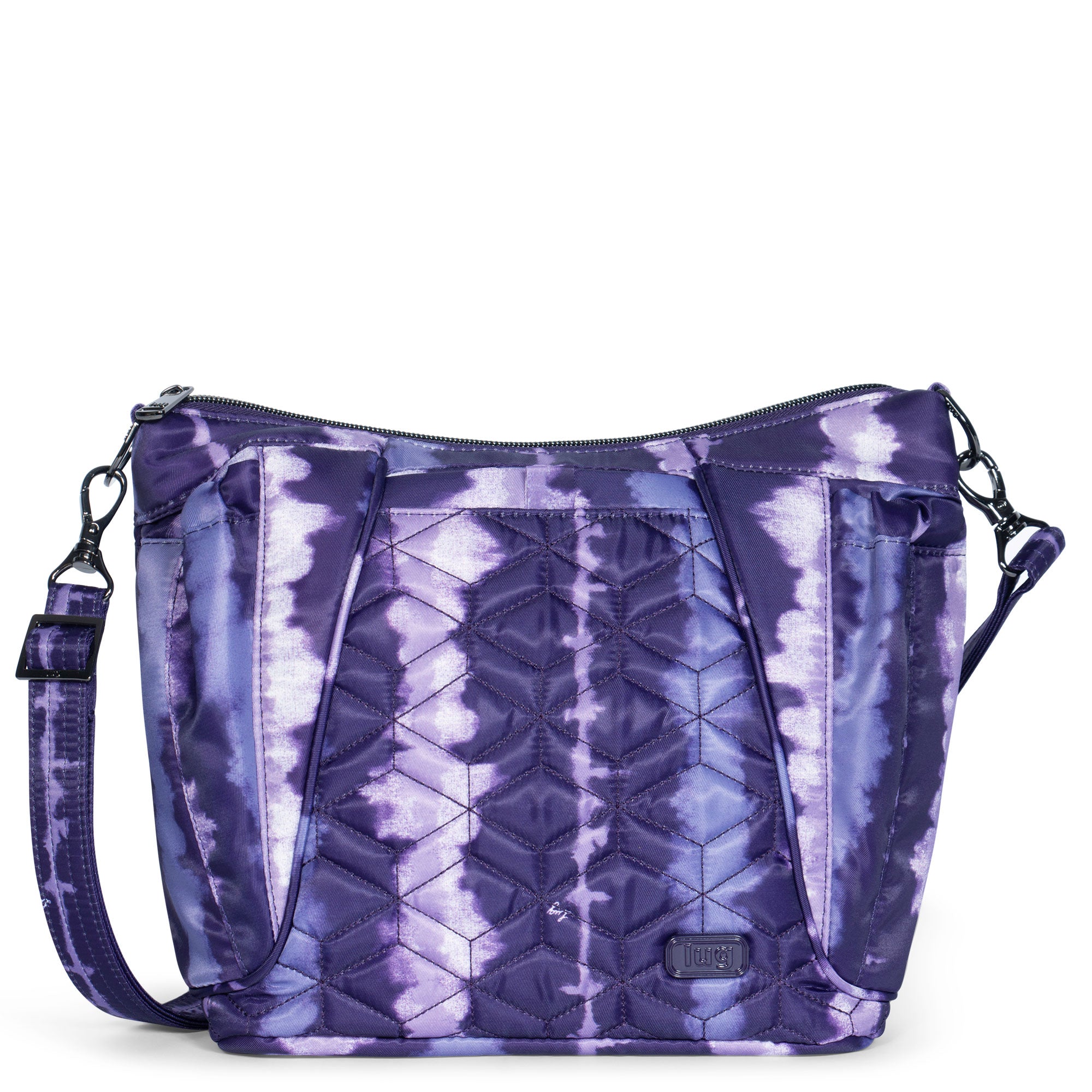 Shuffle Mini SE Crossbody Bag - SHIBORI PURPLE - MiniShuffle_ShiboriPurple_01