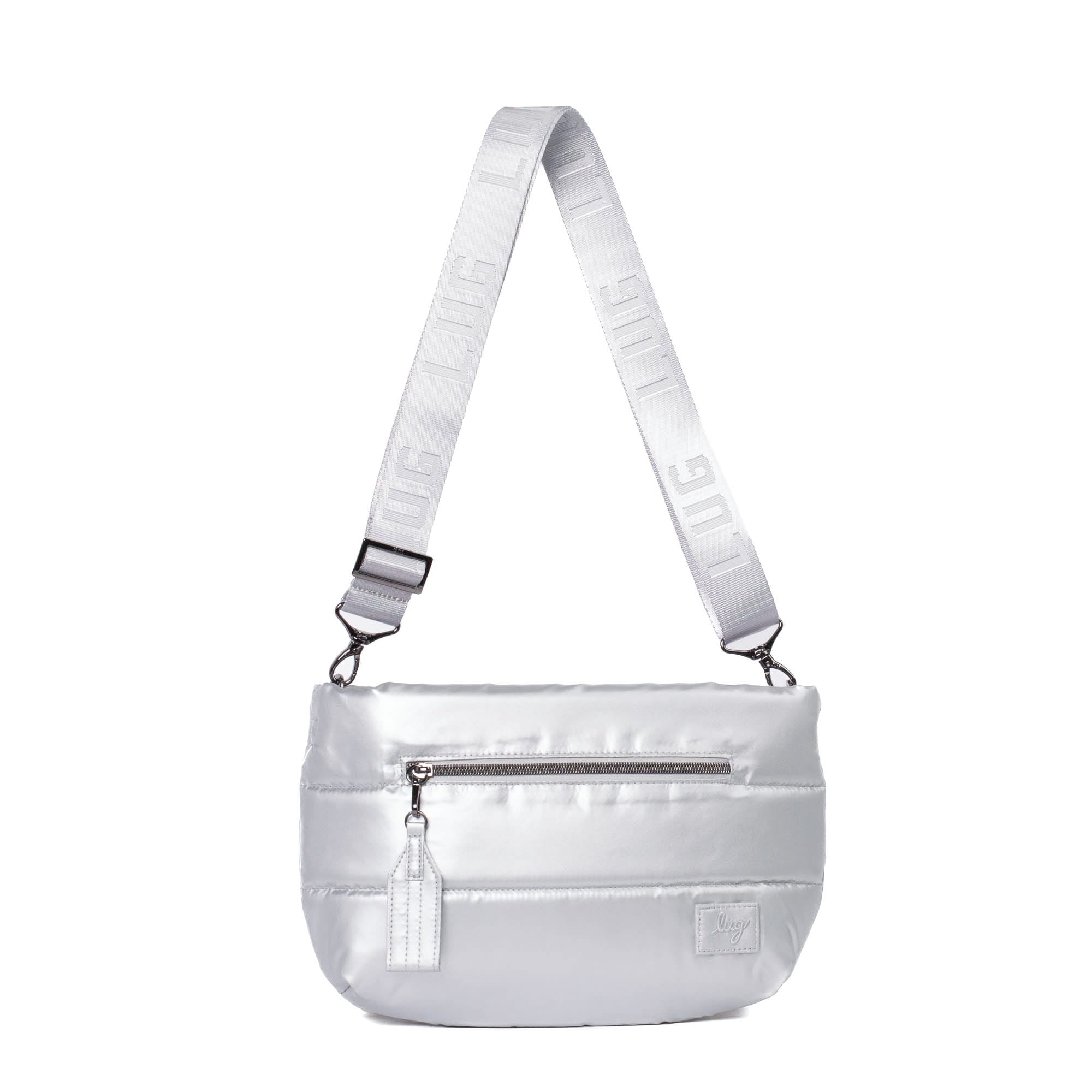 Moonwalk Crossbody Bag - METALLIC SILVER - Moonwalk_MetallicSilver_01