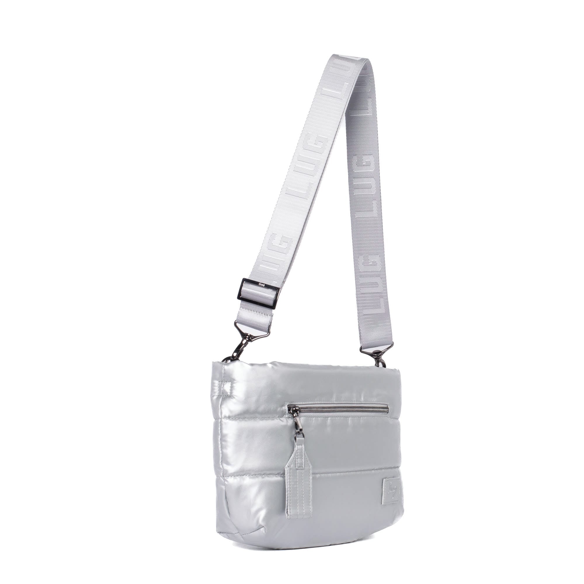 Moonwalk Crossbody Bag - METALLIC SILVER - Moonwalk_MetallicSilver_02