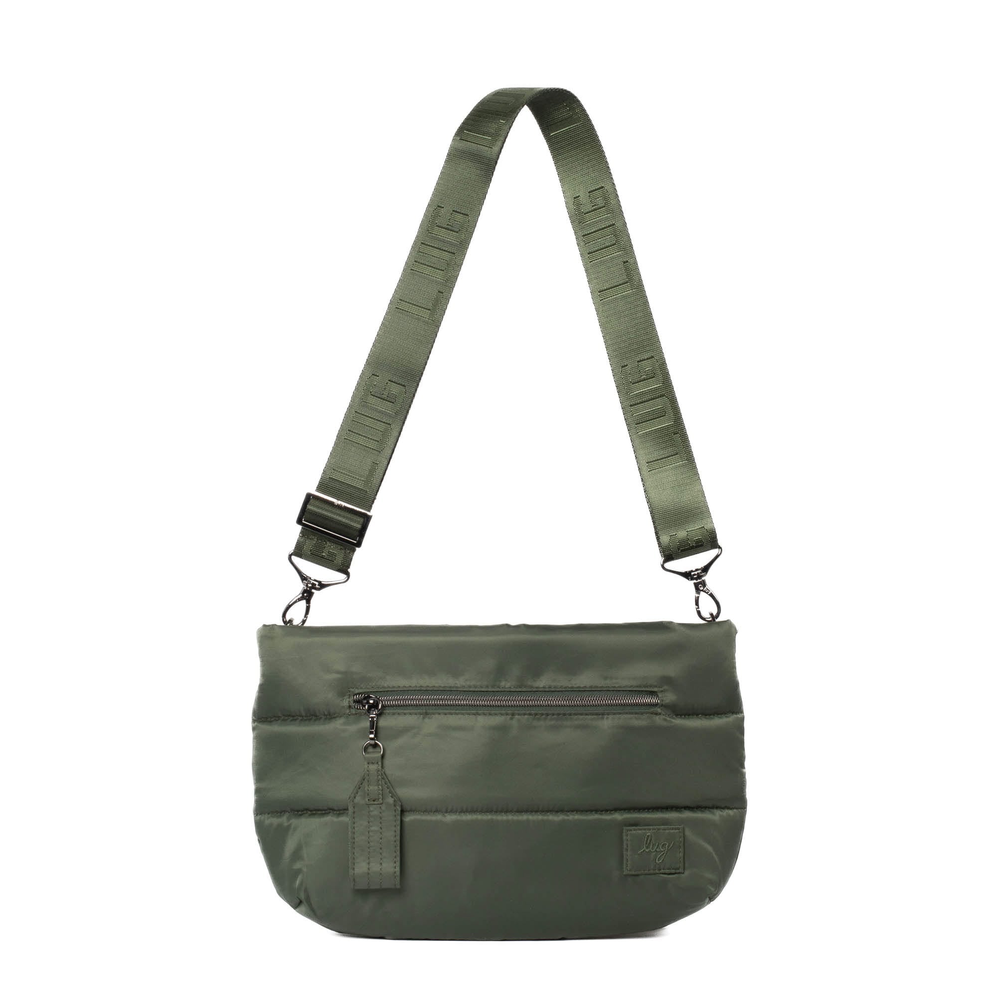 Moonwalk Crossbody Bag - OLIVE GREEN - Moonwalk_OliveGreen_01