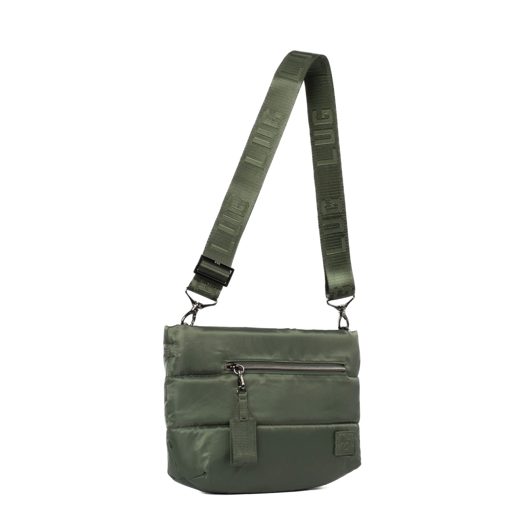 Moonwalk Crossbody Bag - OLIVE GREEN - Moonwalk_OliveGreen_02