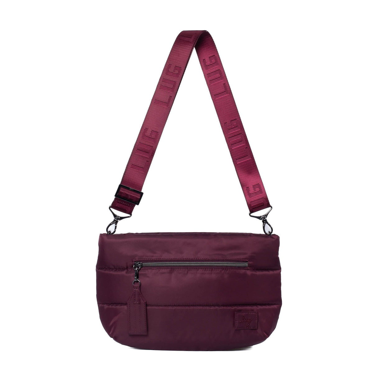 Moonwalk Crossbody Bag - WINE RED - Moonwalk_WineRed_01