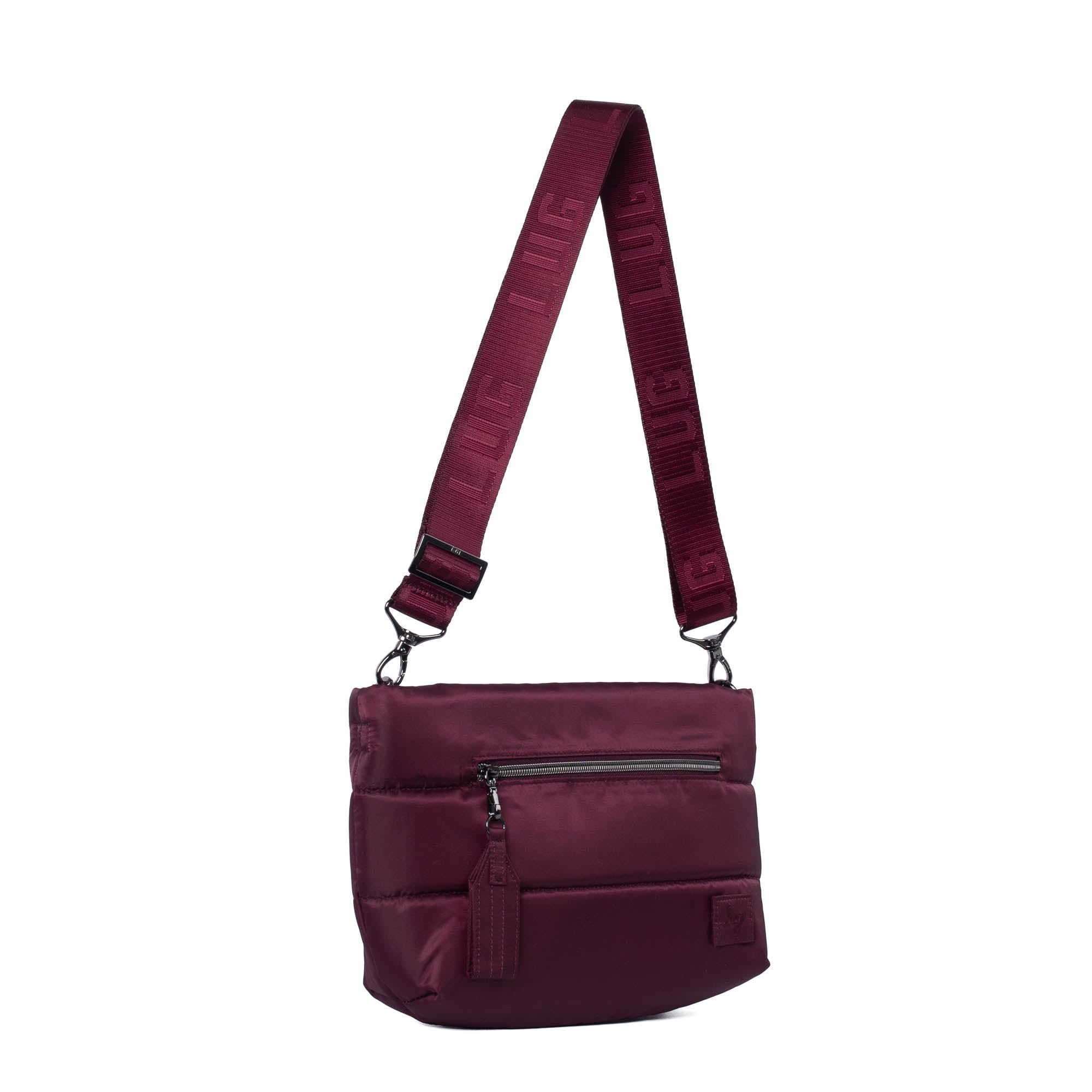 Moonwalk Crossbody Bag - WINE RED - Moonwalk_WineRed_02