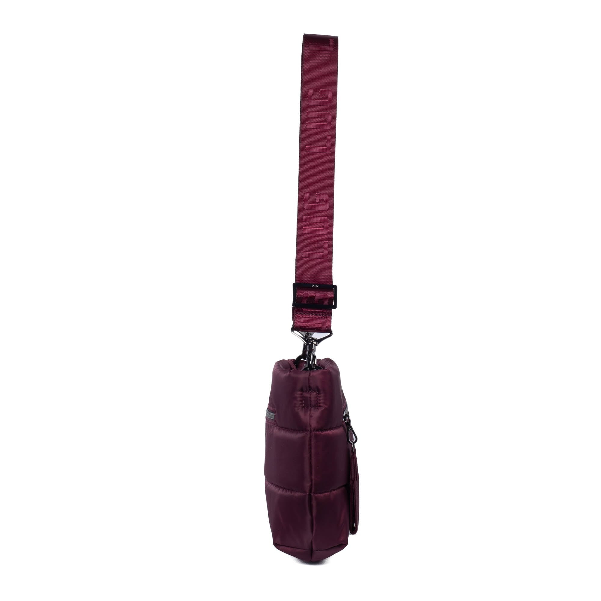Moonwalk Crossbody Bag - WINE RED - Moonwalk_WineRed_03