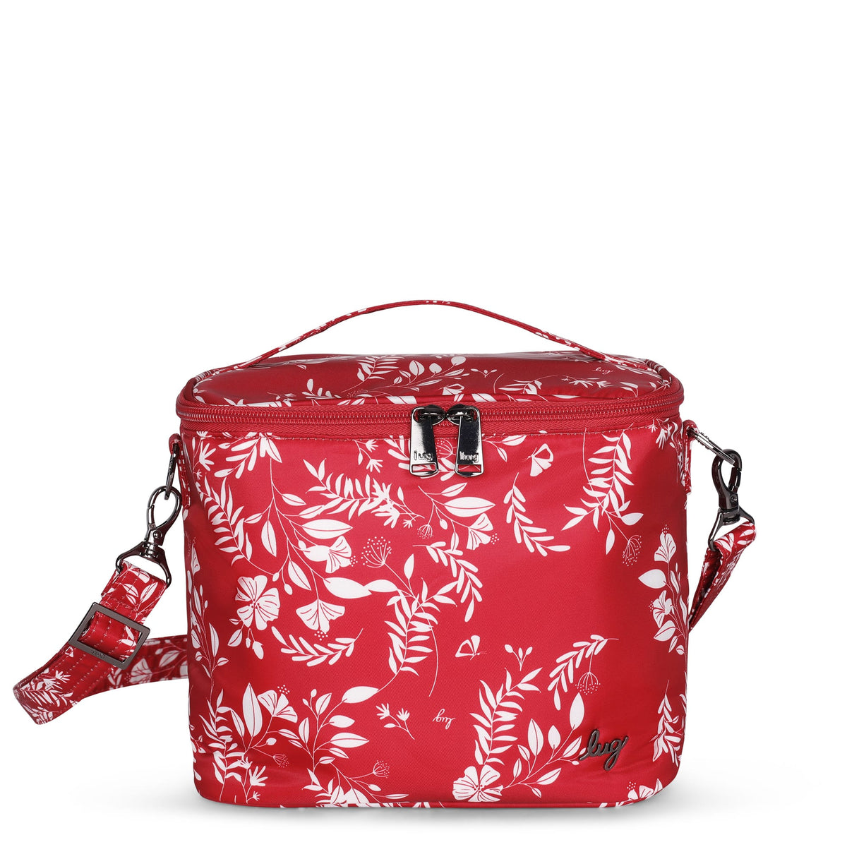 Nibble Convertible Lunch Tote Bag - FLOURISH RED - Nibble_FlourishRed_01