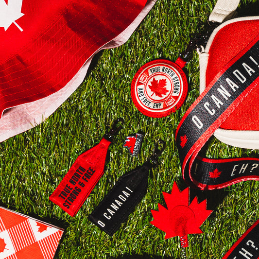 Patriotic Oversized Puller with Clasp - TRUE NORTH RED - OversizedPullerPatriotic_Canada_Hover