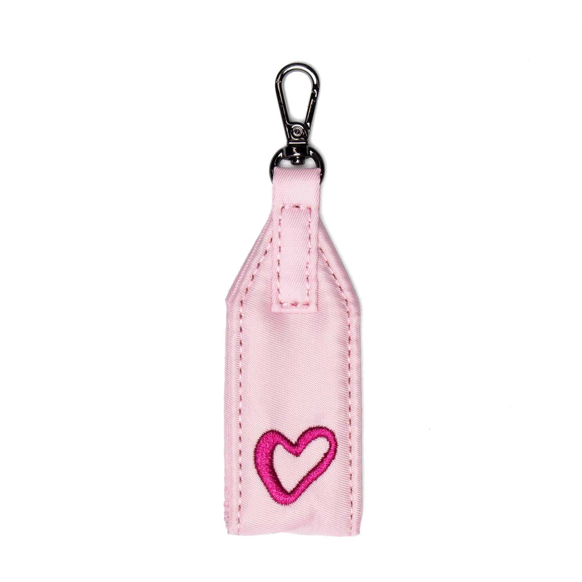 Oversized Puller with Clasp - BUBBLE PINK HEART - OversizedPullerWithClasp_BubblePinkHeart_01_zaw048