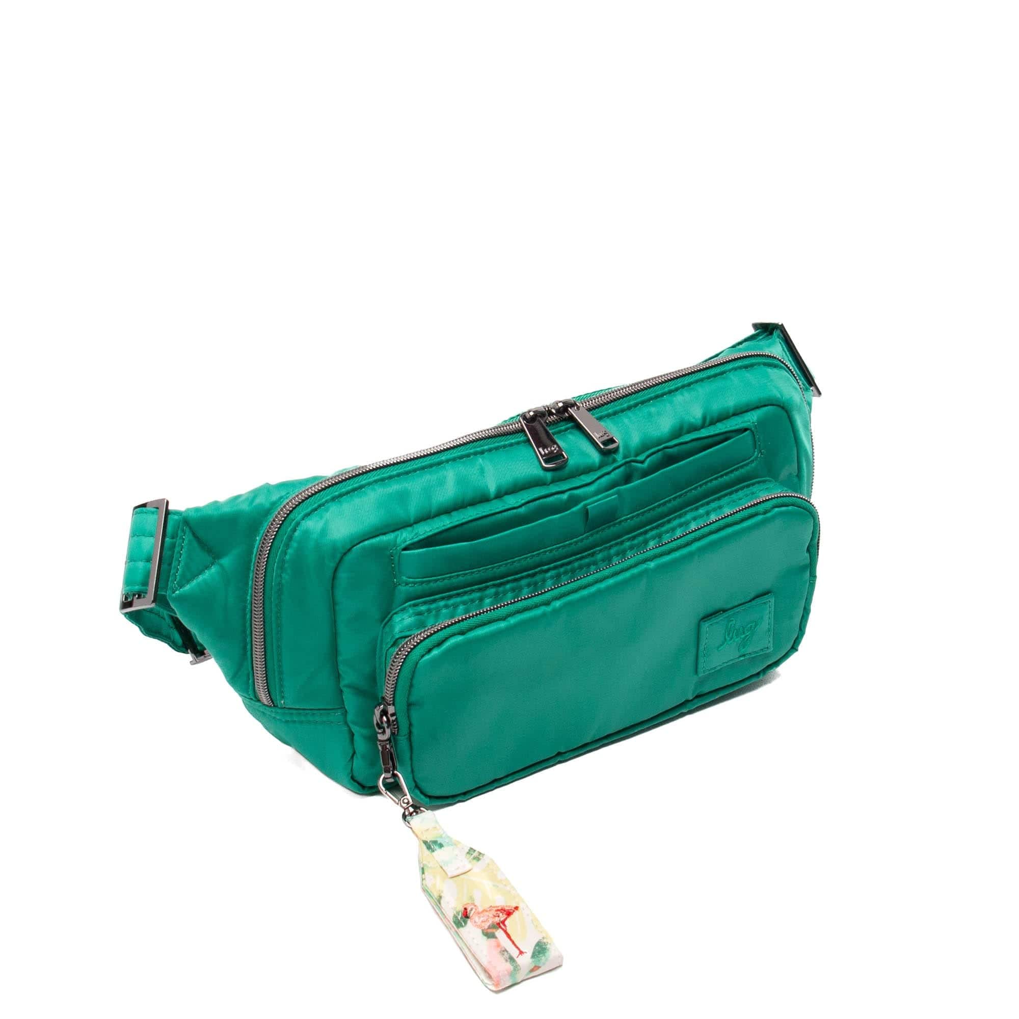 Oversized Puller with Clasp - CANDY TROPICS FLAMINGO - OversizedPullerWithClasp_CandyTropicsFlamingo_03_cr803j