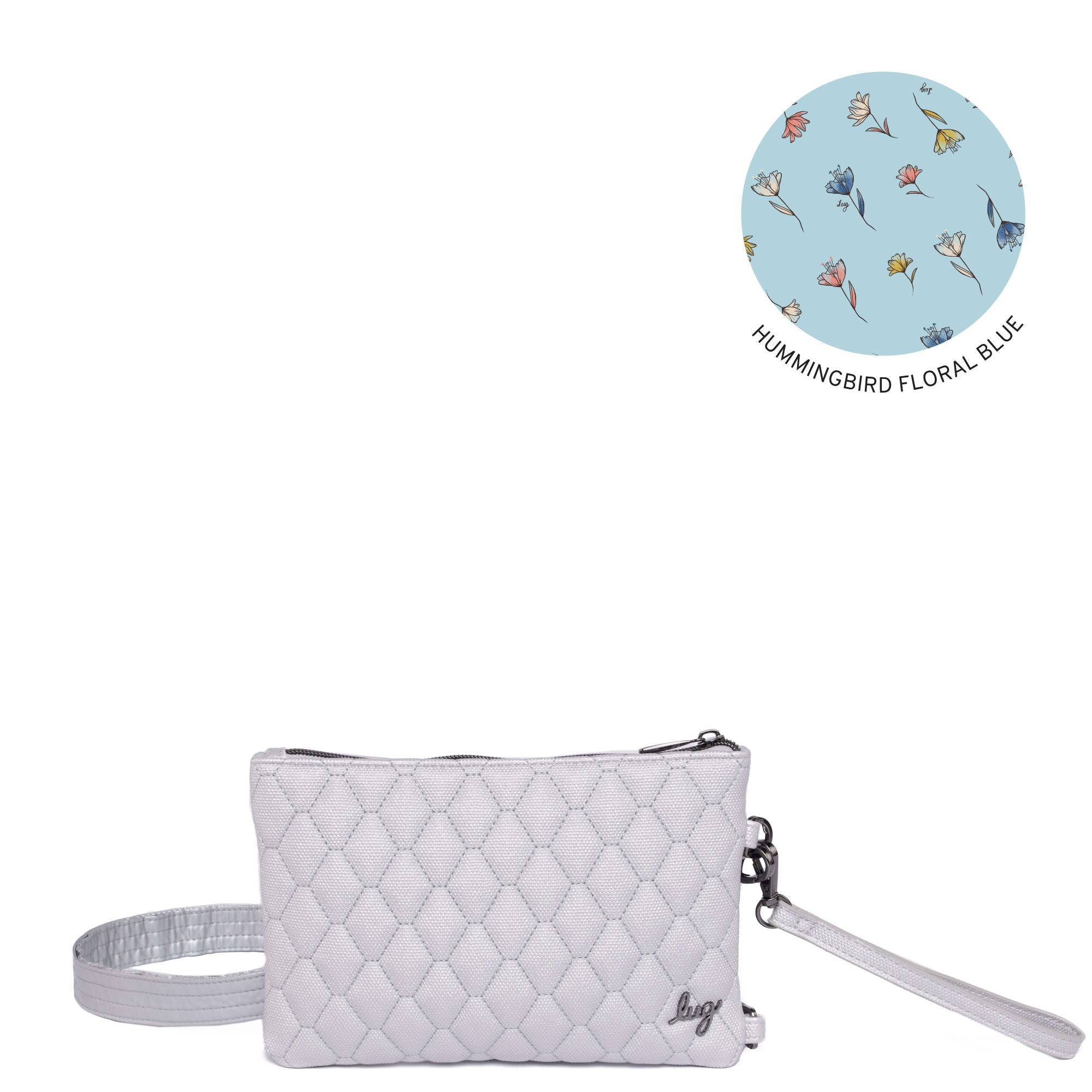 Peekaboo 2 Matte Luxe VL Convertible Crossbody Bag - METALLIC SILVER - PEEKABOO2-ML-METALLICSILVER