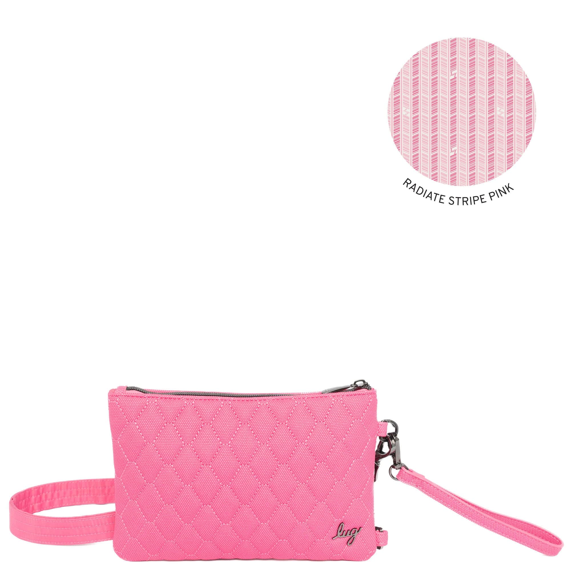 Peekaboo 2 Matte Luxe VL Convertible Crossbody Bag - PINK TOURMALINE - PEEKABOO2-ML-PINK-TOURMALINE