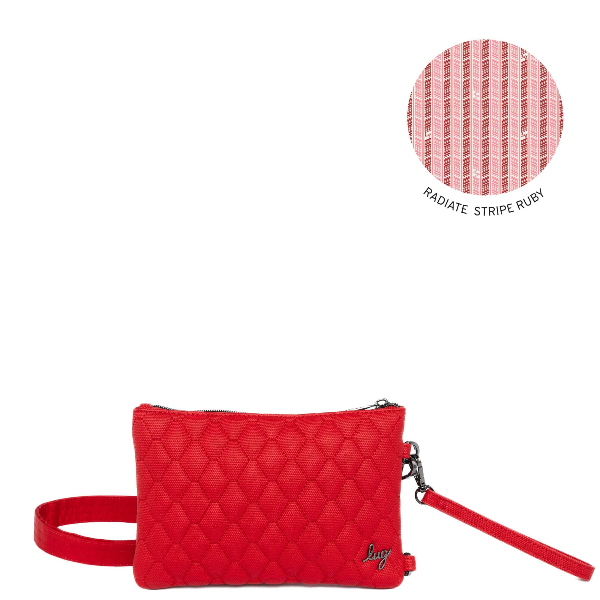 Peekaboo 2 Matte Luxe VL Convertible Crossbody Bag - RUBY RED - PEEKABOO2-ML-Ruby