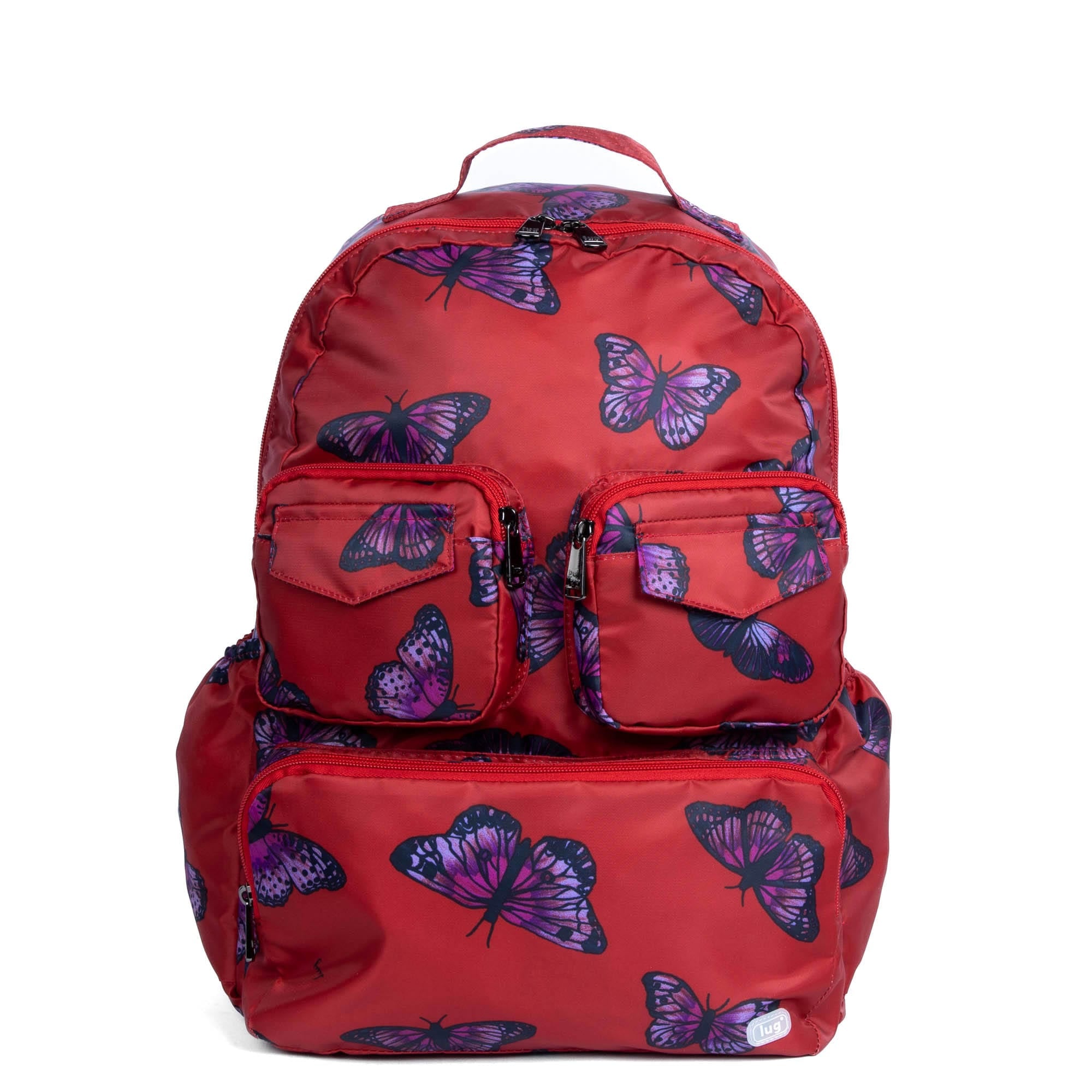 Puddle Jumper SE Packable Backpack - BUTTERFLY POPPY - PJBackpackPackableSE_ButterflyPoppy_01
