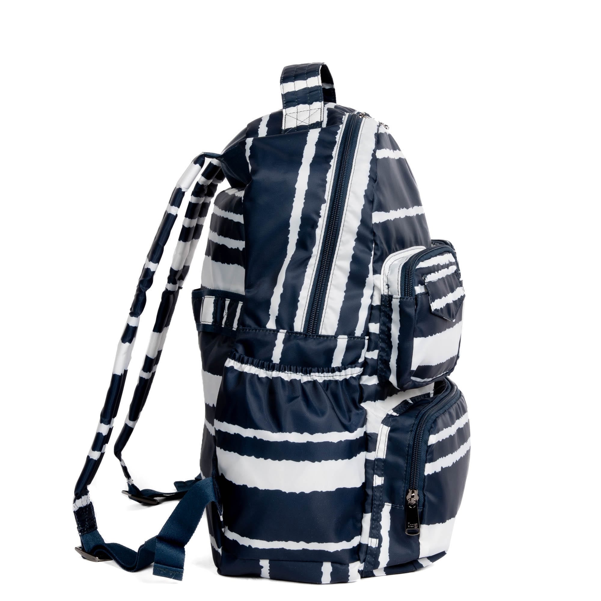 Puddle Jumper SE Packable Backpack - NAVY STRIPE - PJBackpackPackableSE_NavyStripe_03