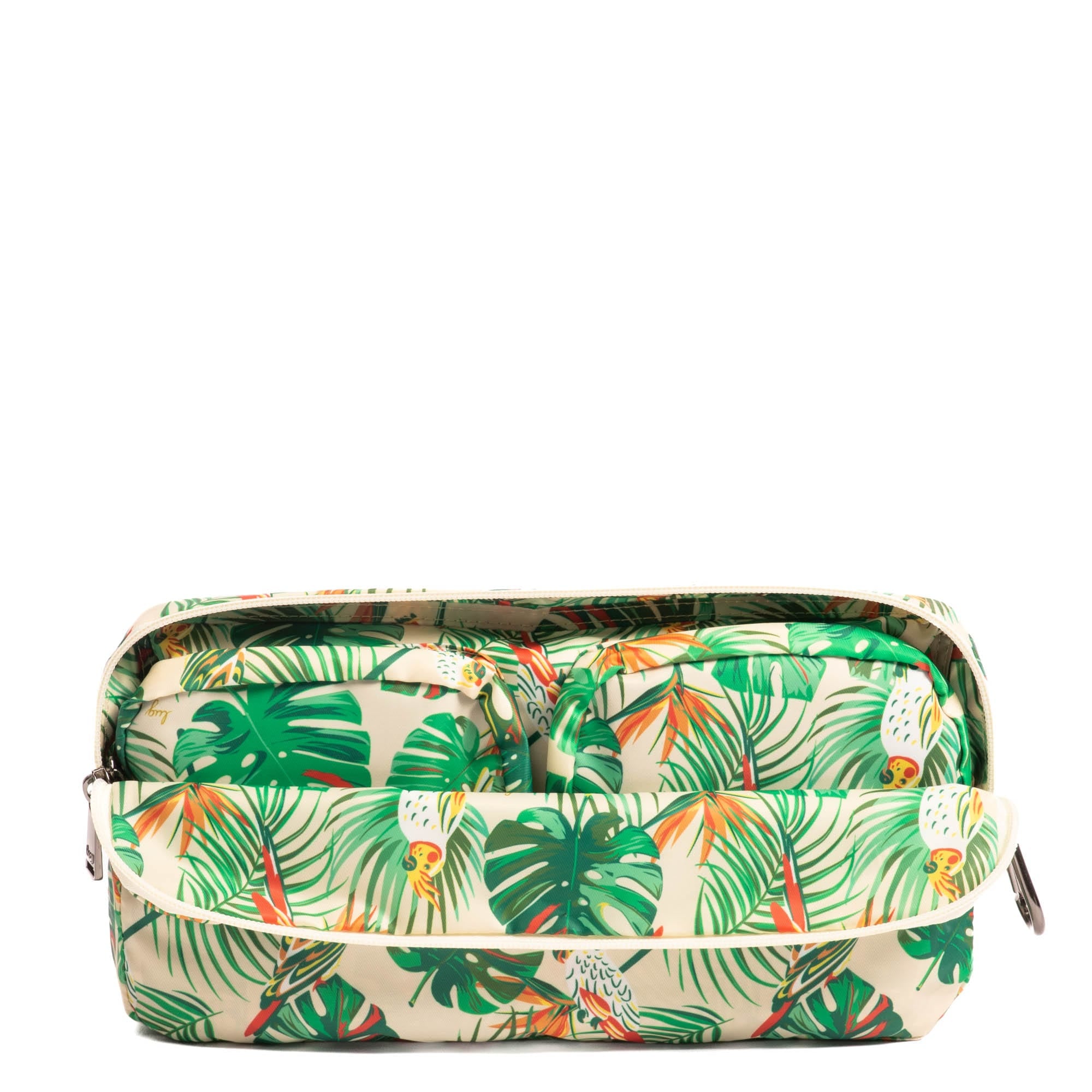 Puddle Jumper SE Packable Backpack - TROPICAL BIRDS CREAM - PJBackpackPackableSE_TropicalBirdsCream_05