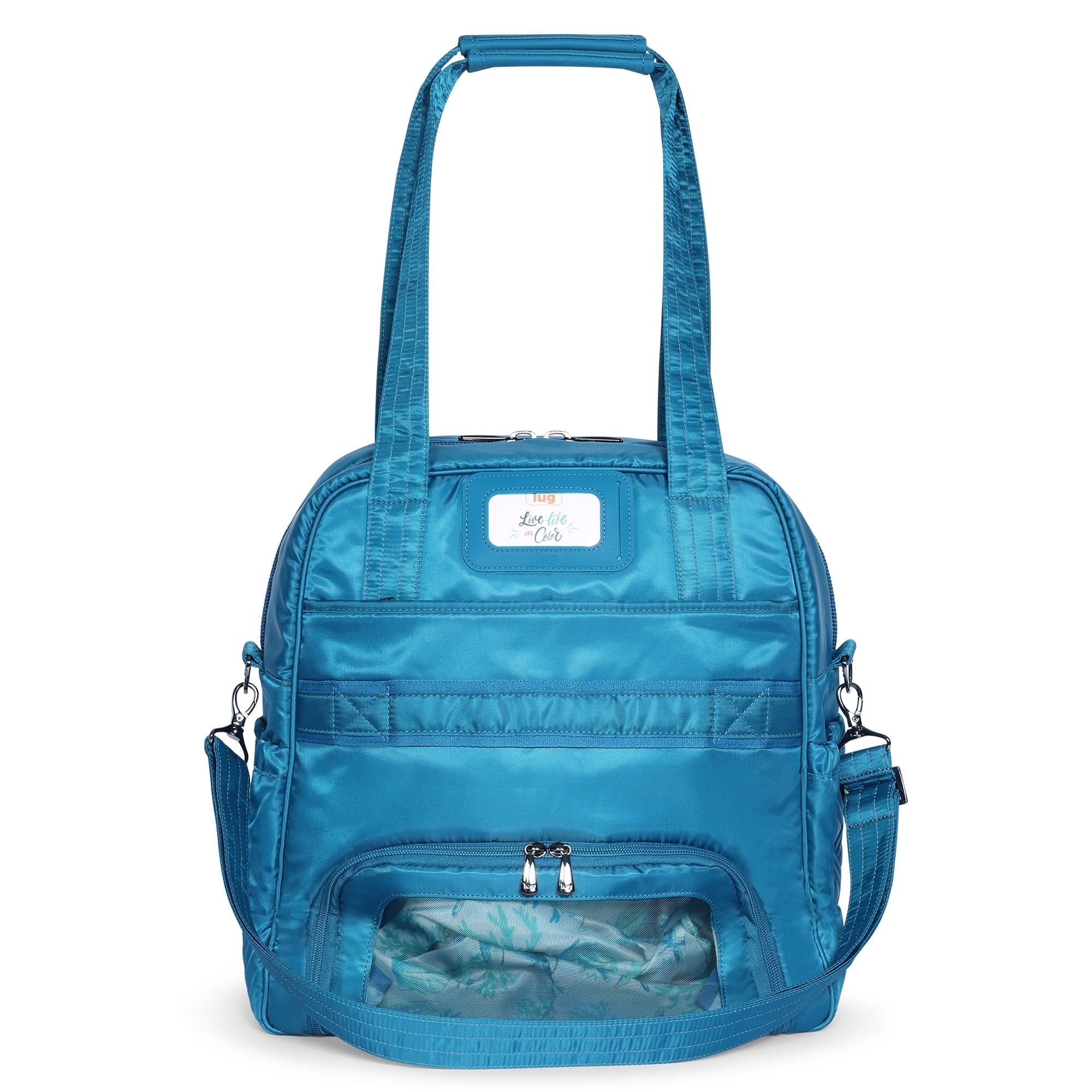 Puddle Jumper LE Convertible Tote Bag - OCEAN BLUE - PUDDLEJUMPERLE-CHARMBAR_Ocean-Blue_04_z23a8m