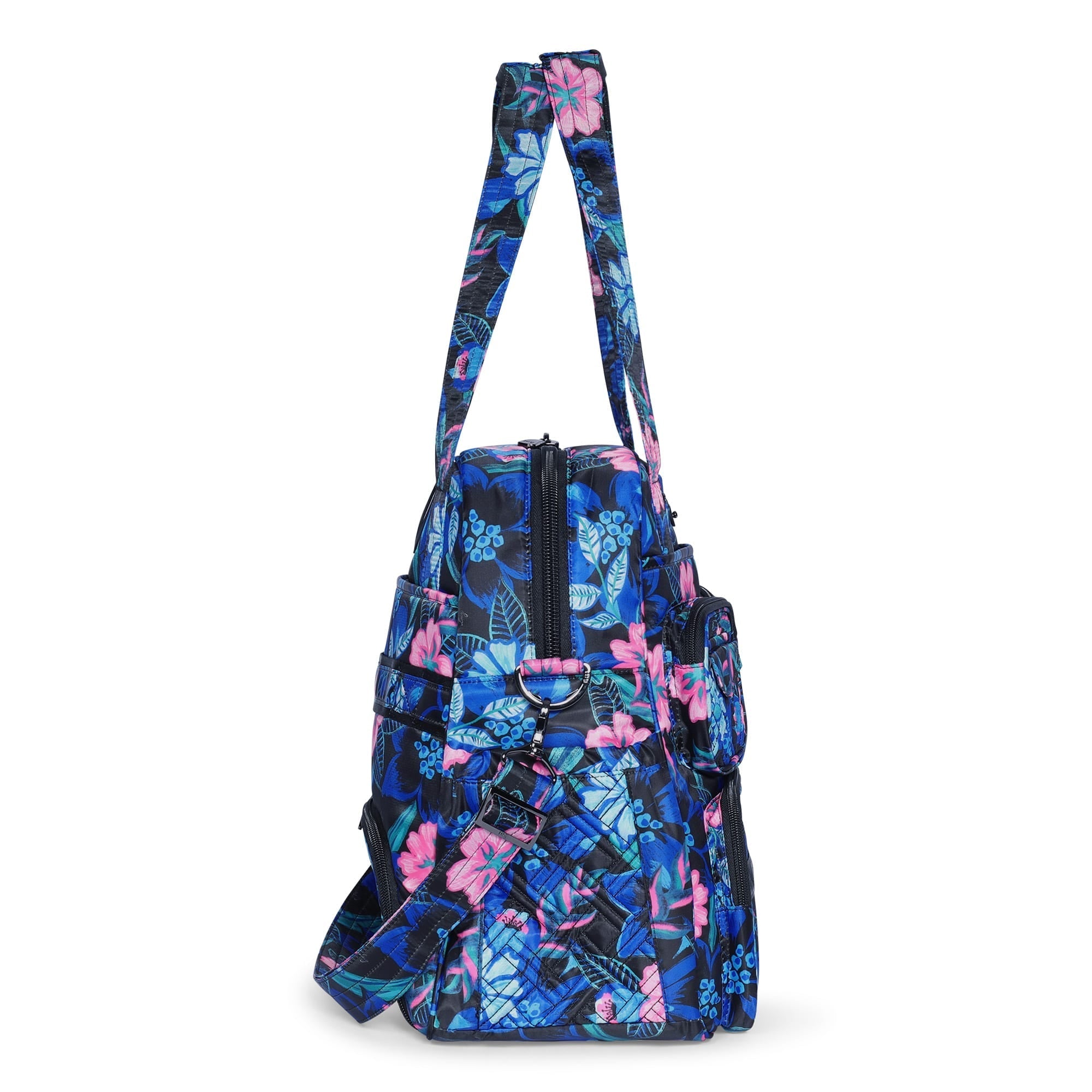 Puddle Jumper LE Convertible Tote Bag - RESORT BLACK - PUDDLEJUMPERLE-CHARMBAR_ResortBlack_03_rpwxov