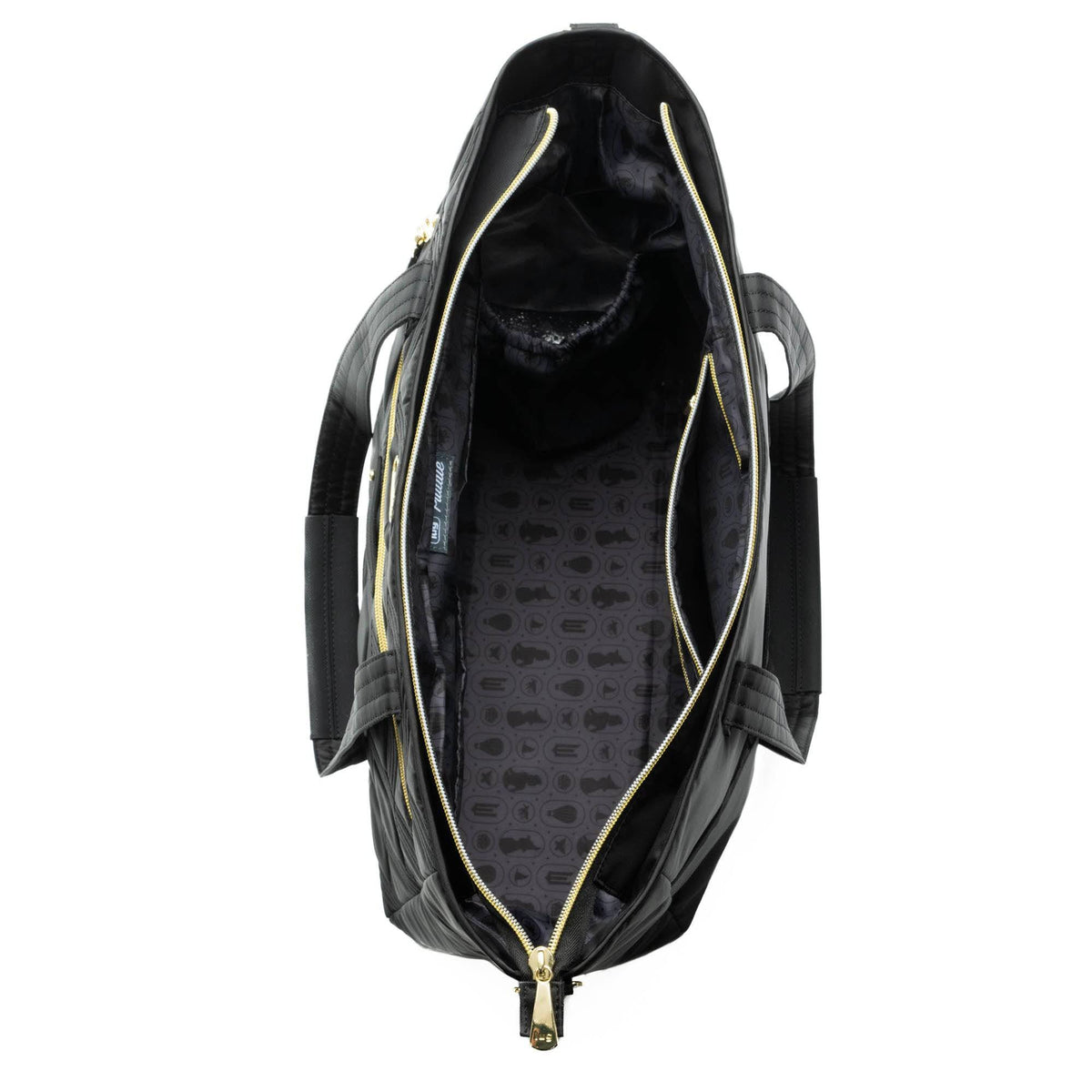 Wicked x Lug Paddle Carry-All Tote - BLACK - Paddle_Black_05