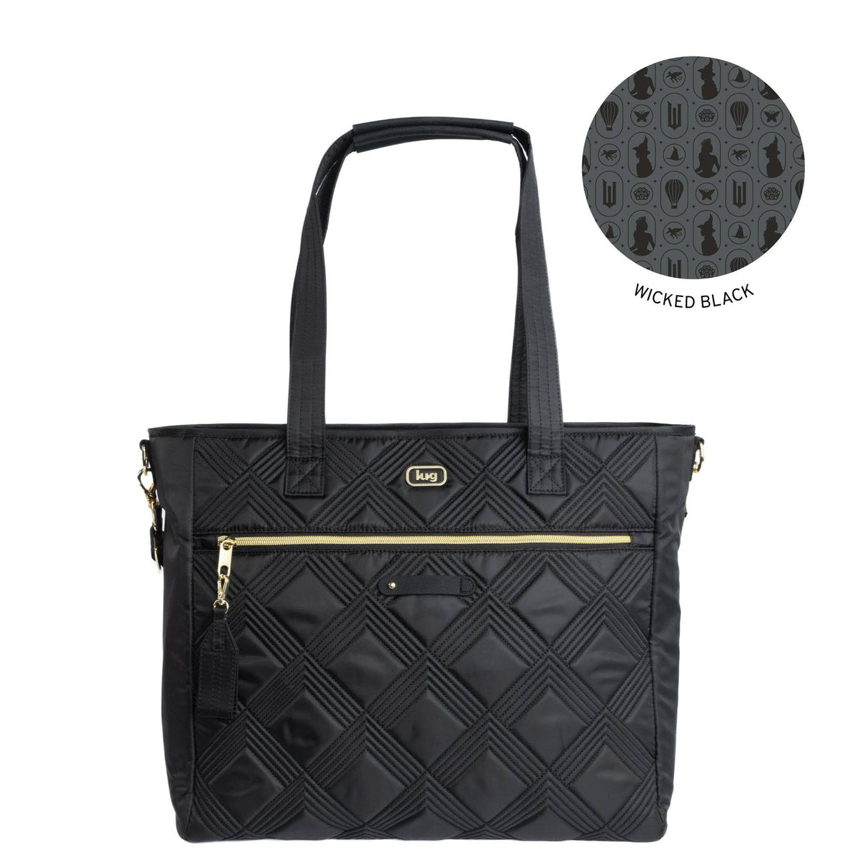 Wicked x Lug Paddle Carry-All Tote - BLACK - Paddle_Black