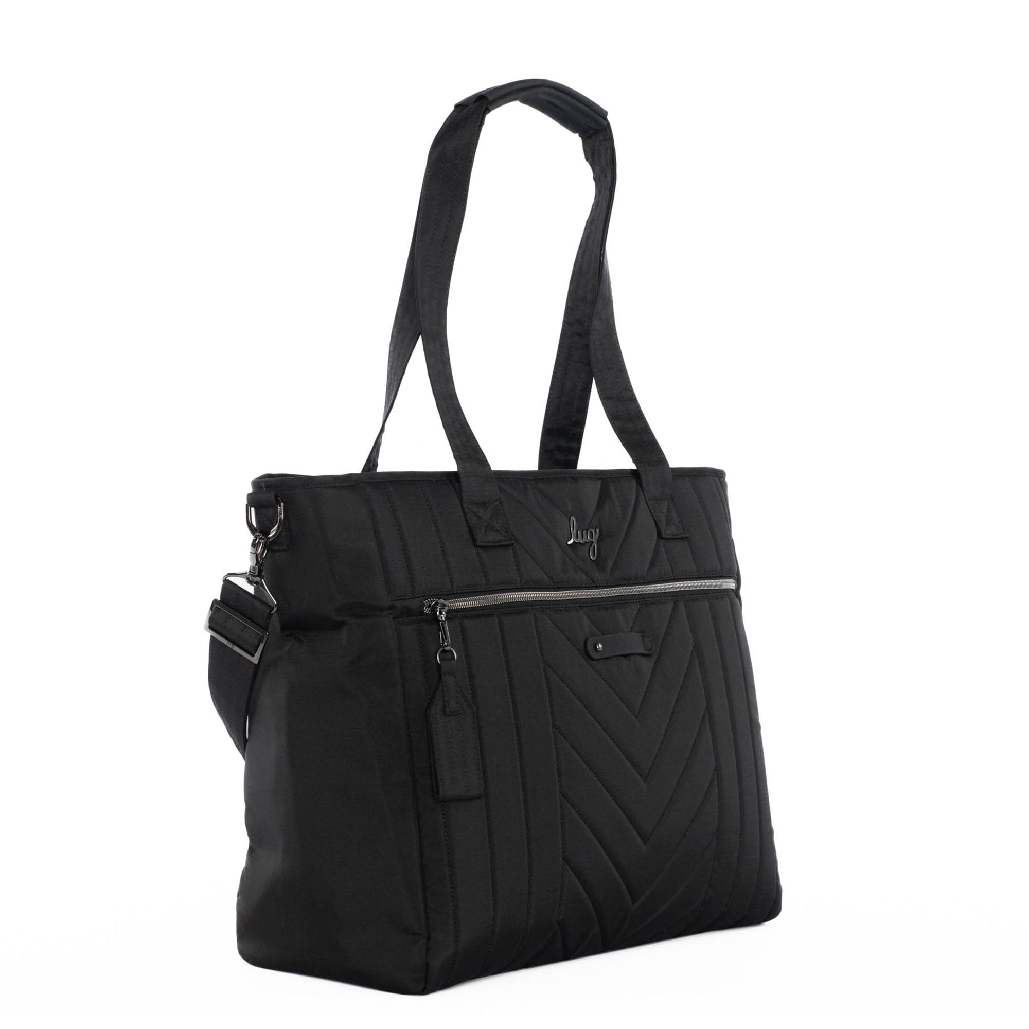 Paddle Carry-All Tote - BRUSHED BLACK - Paddle_BrushedBlack_02