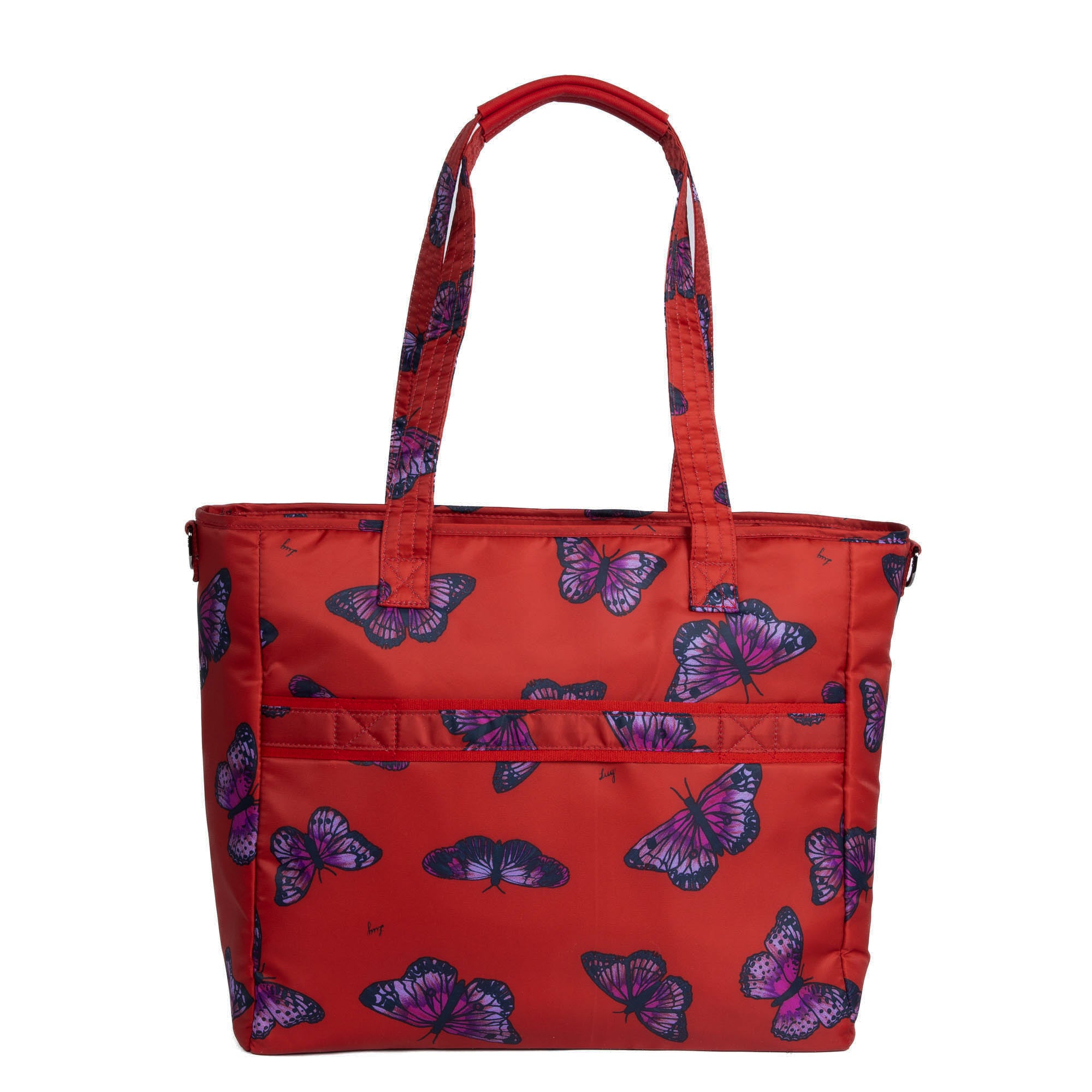 Paddle Carry-All Tote - BUTTERFLY POPPY - Paddle_ButterflyPoppy_02-2