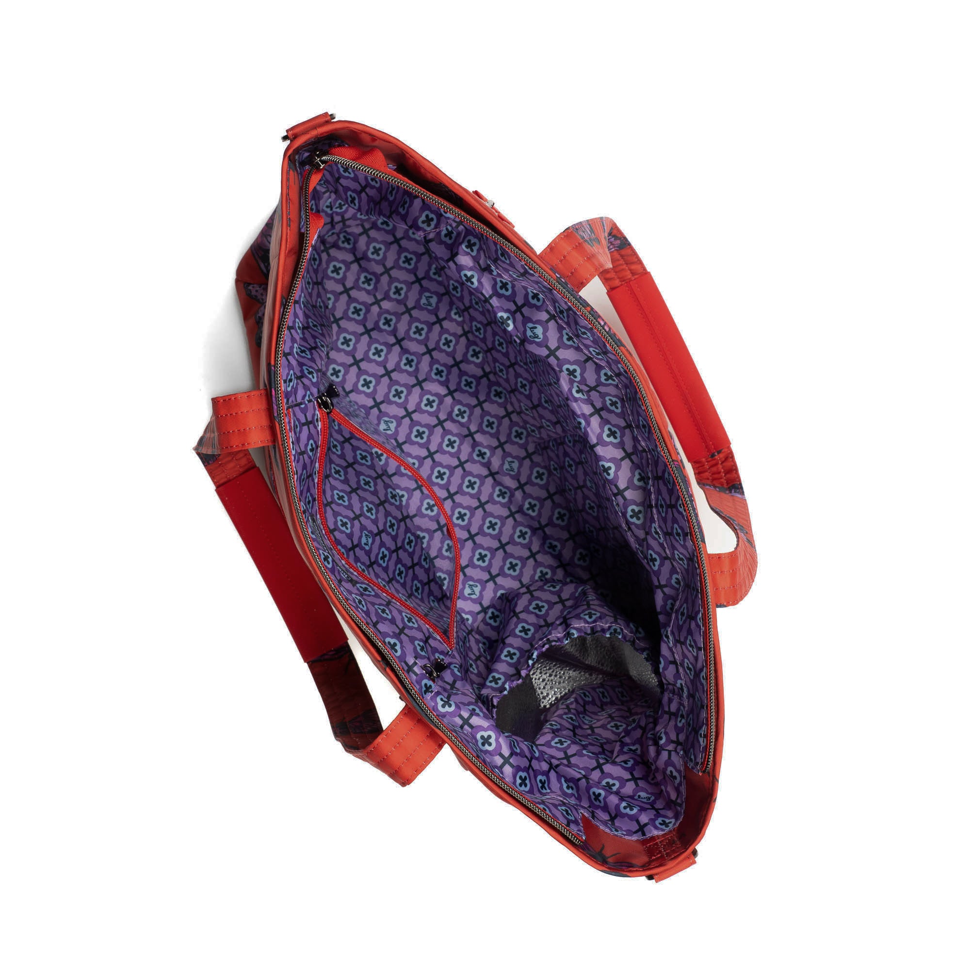 Paddle Carry-All Tote - BUTTERFLY POPPY - Paddle_ButterflyPoppy_05-2