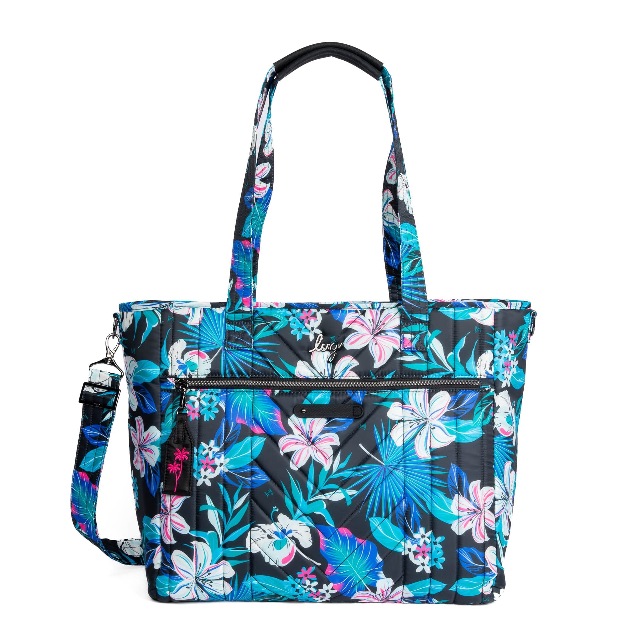 Paddle Carry-All Tote - HIBISCUS MULTI - Paddle_HibiscusMulti_01