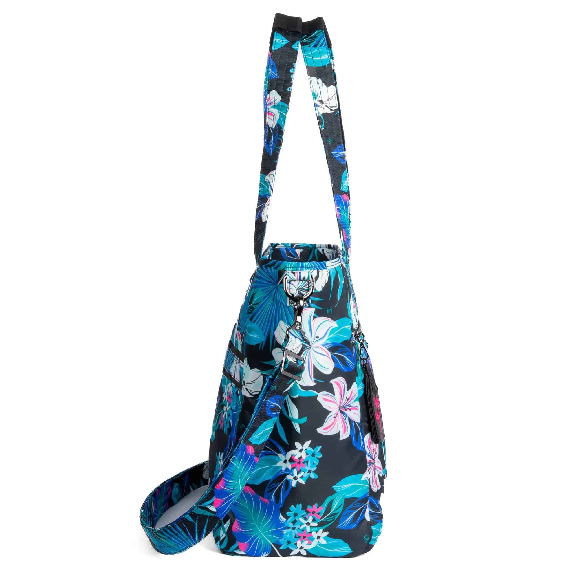 Paddle Carry-All Tote - HIBISCUS MULTI - Paddle_HibiscusMulti_04