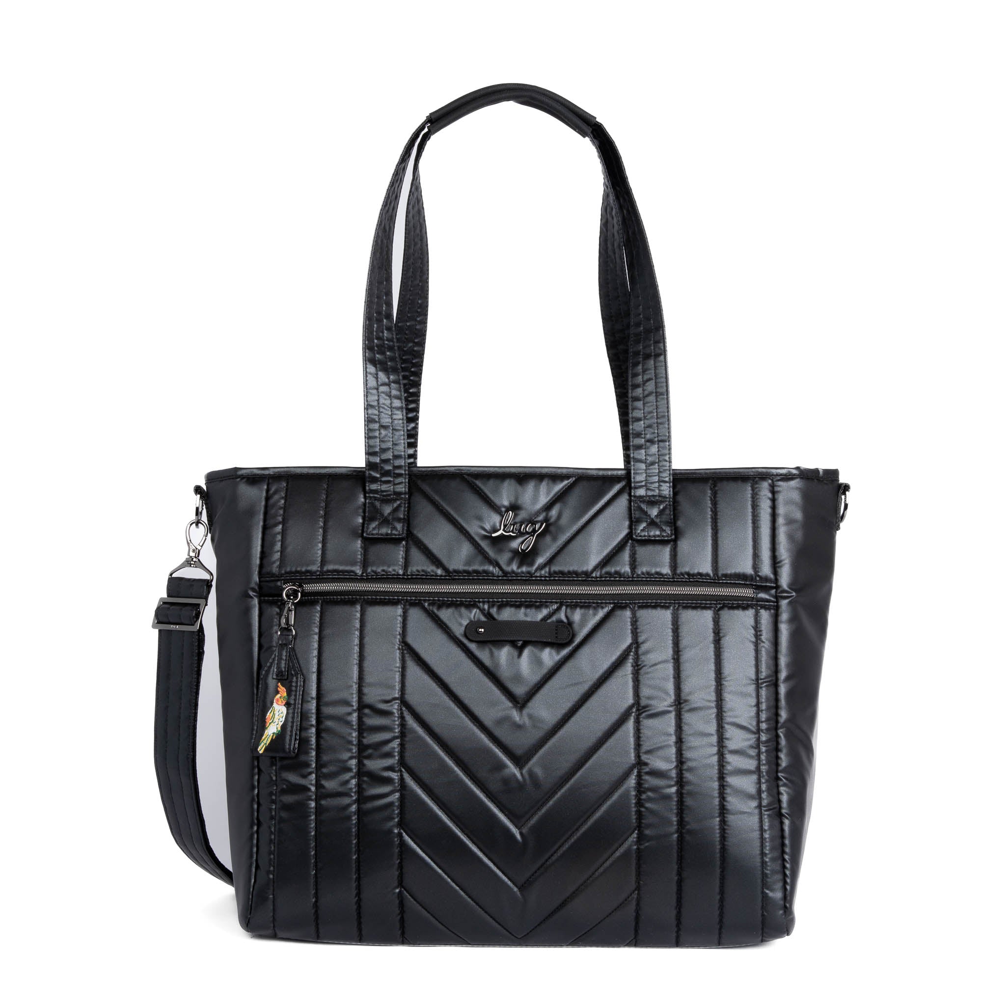 Paddle Carry-All Tote - METALLIC BLACK - Paddle_MetallicBlack_01