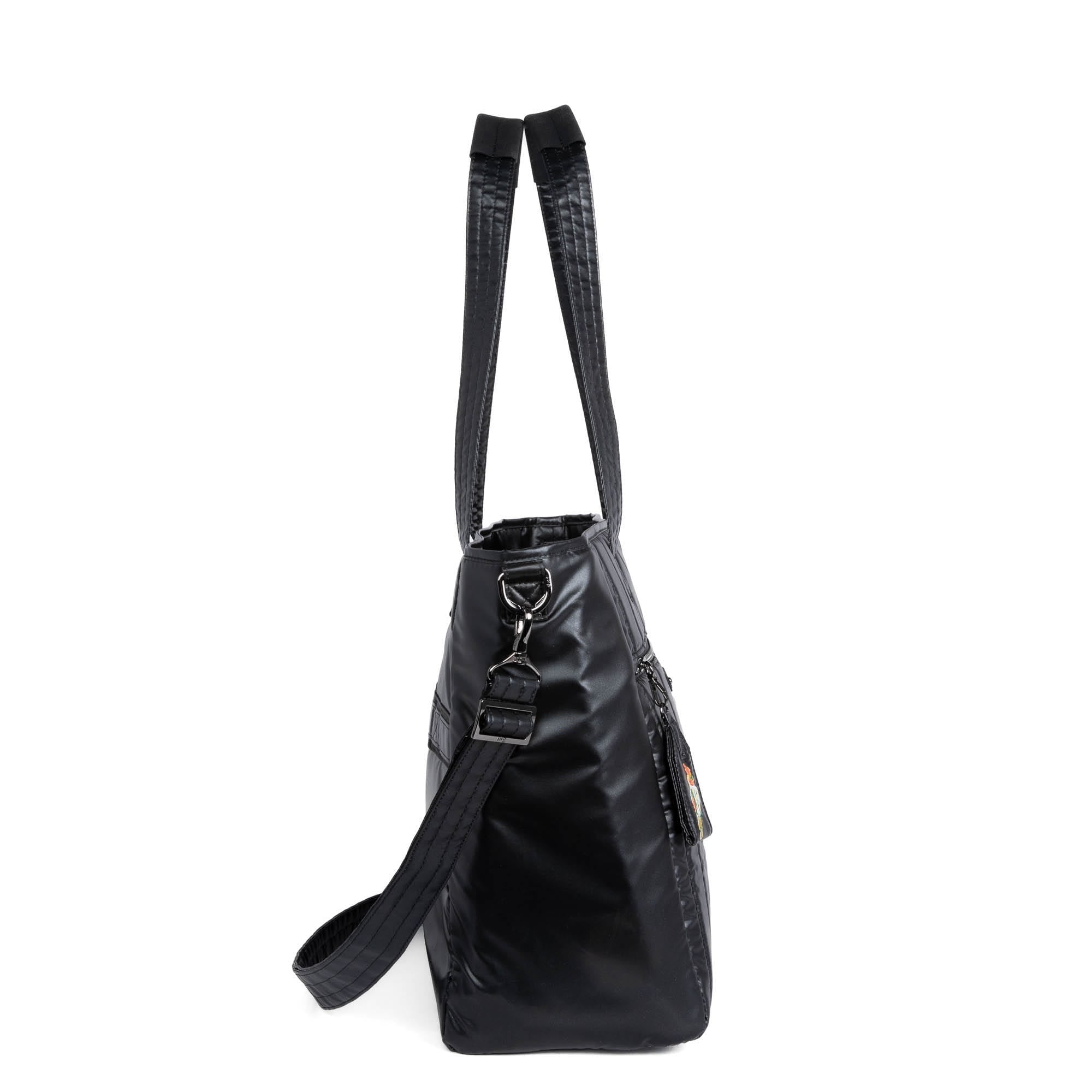 Paddle Carry-All Tote - METALLIC BLACK - Paddle_MetallicBlack_04