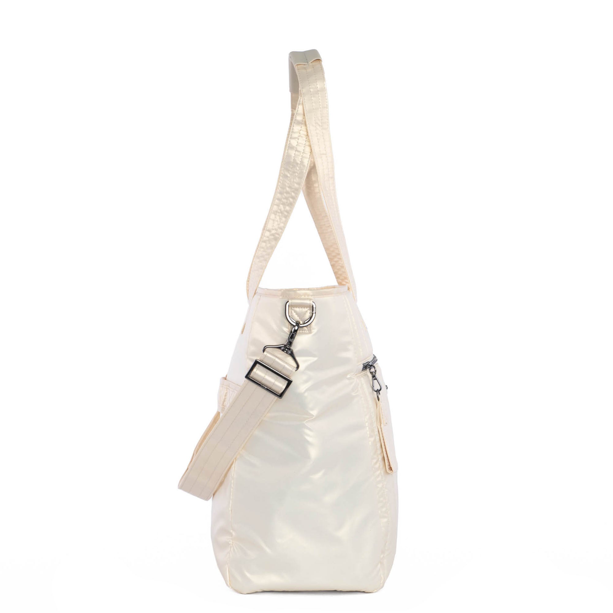 Paddle Carry-All Tote - METALLIC CHAMPAGNE - Paddle_MetallicChampagne_03