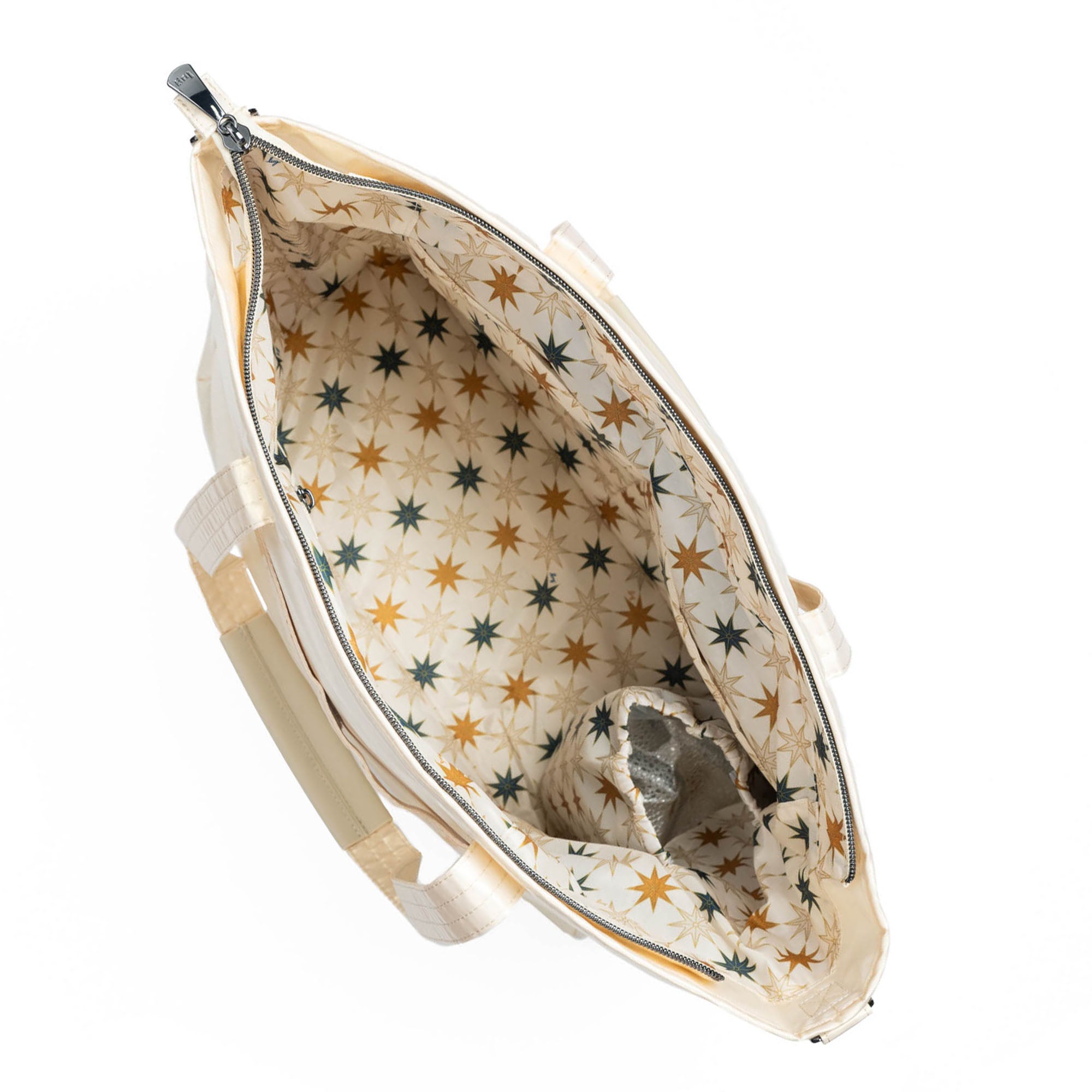 Paddle Carry-All Tote - METALLIC CHAMPAGNE - Paddle_MetallicChampagne_05