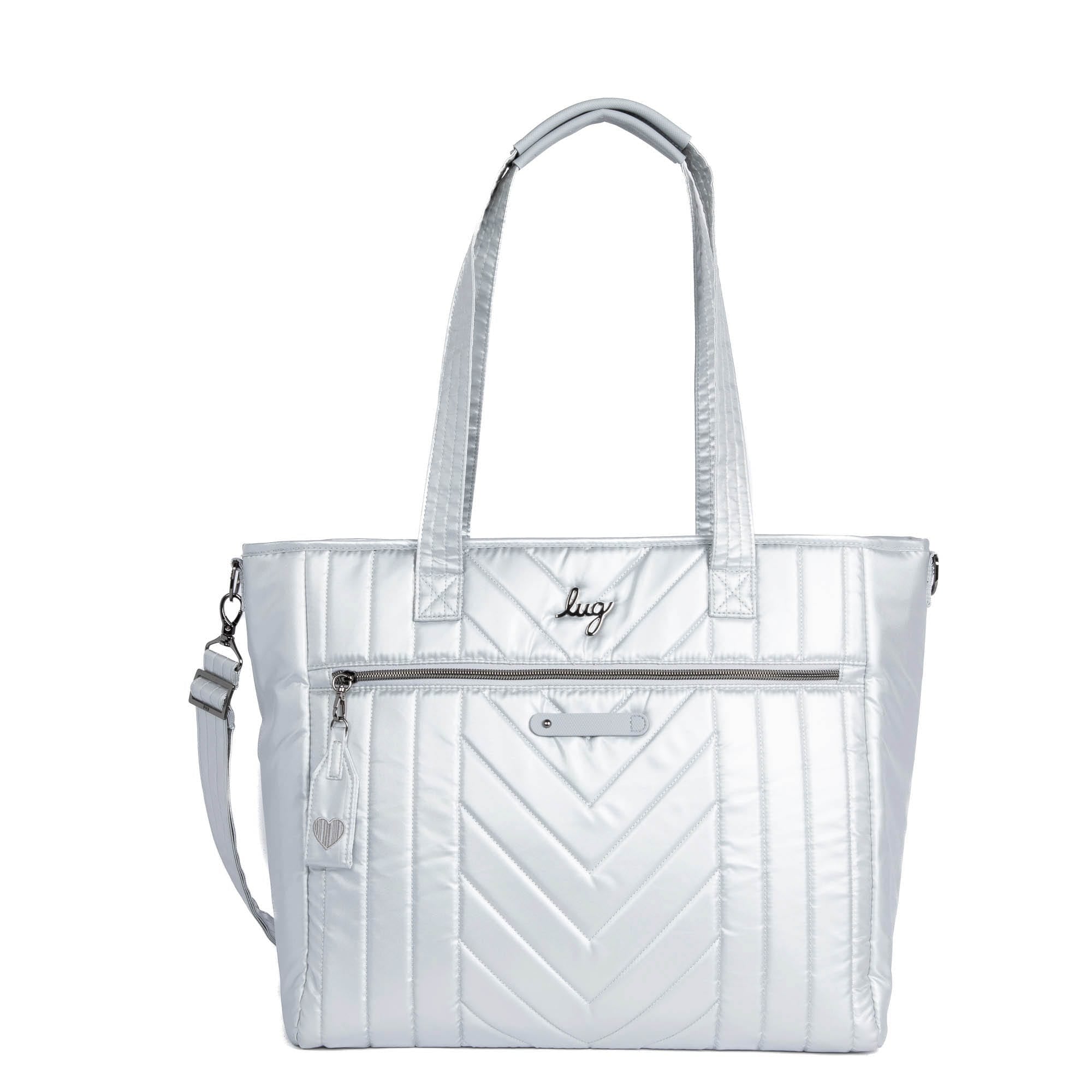 Paddle Carry-All Tote - METALLIC SILVER - Paddle_MetallicSilver_01