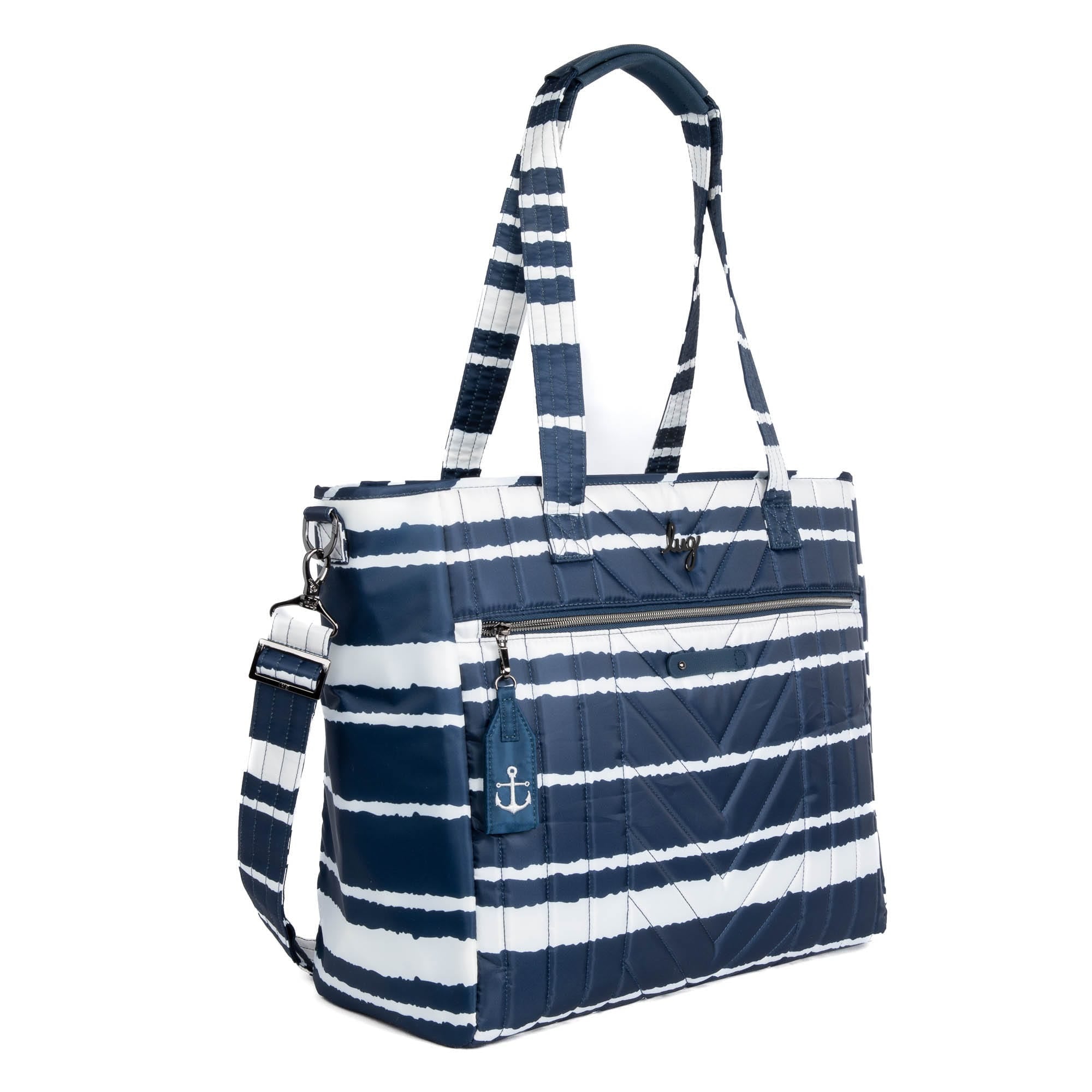 Paddle Carry-All Tote - NAVY STRIPE - Paddle_NavyStripe_02