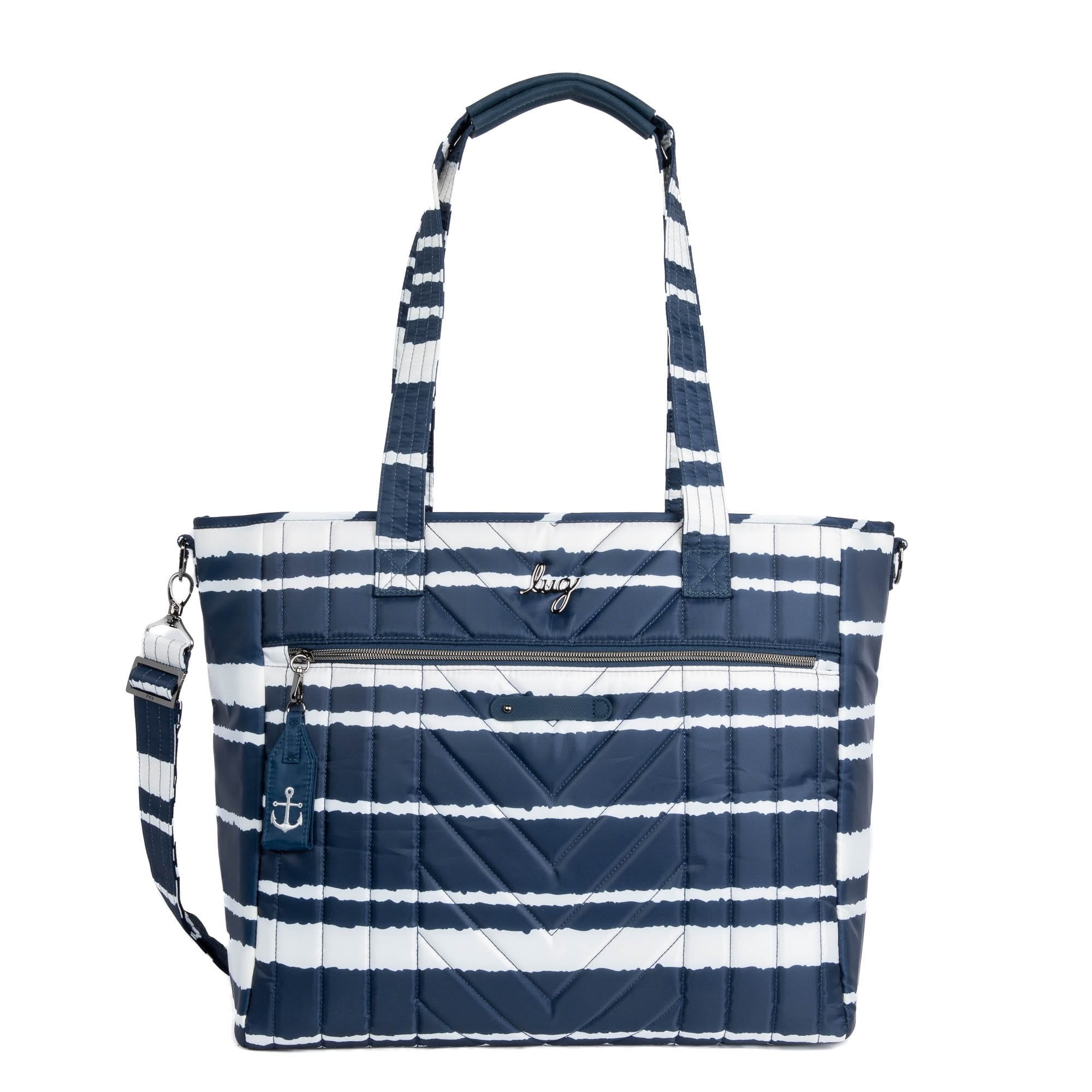 Paddle Carry-All Tote - NAVY STRIPE - Paddle_NavyStripe_03