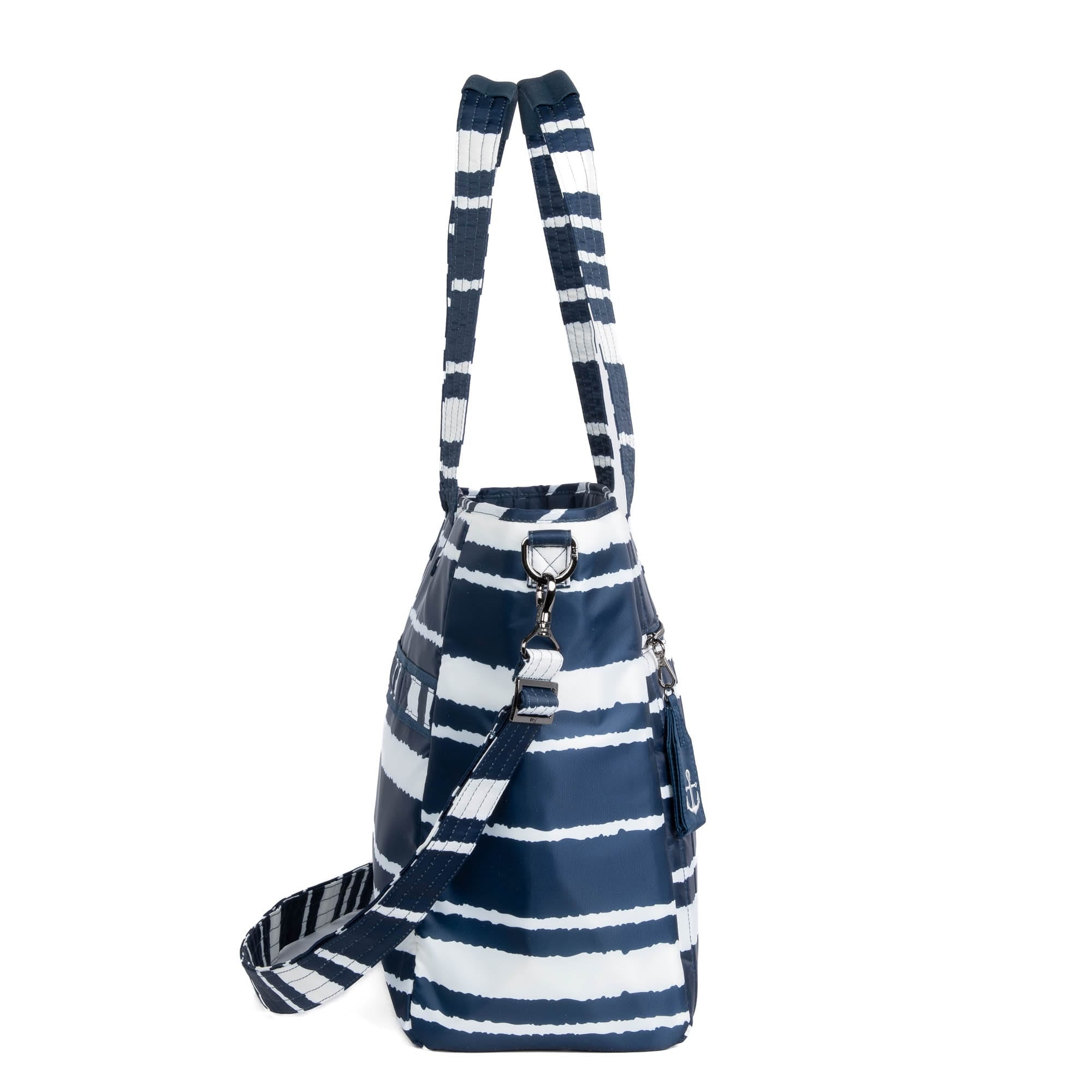 Paddle Carry-All Tote - NAVY STRIPE - Paddle_NavyStripe_04