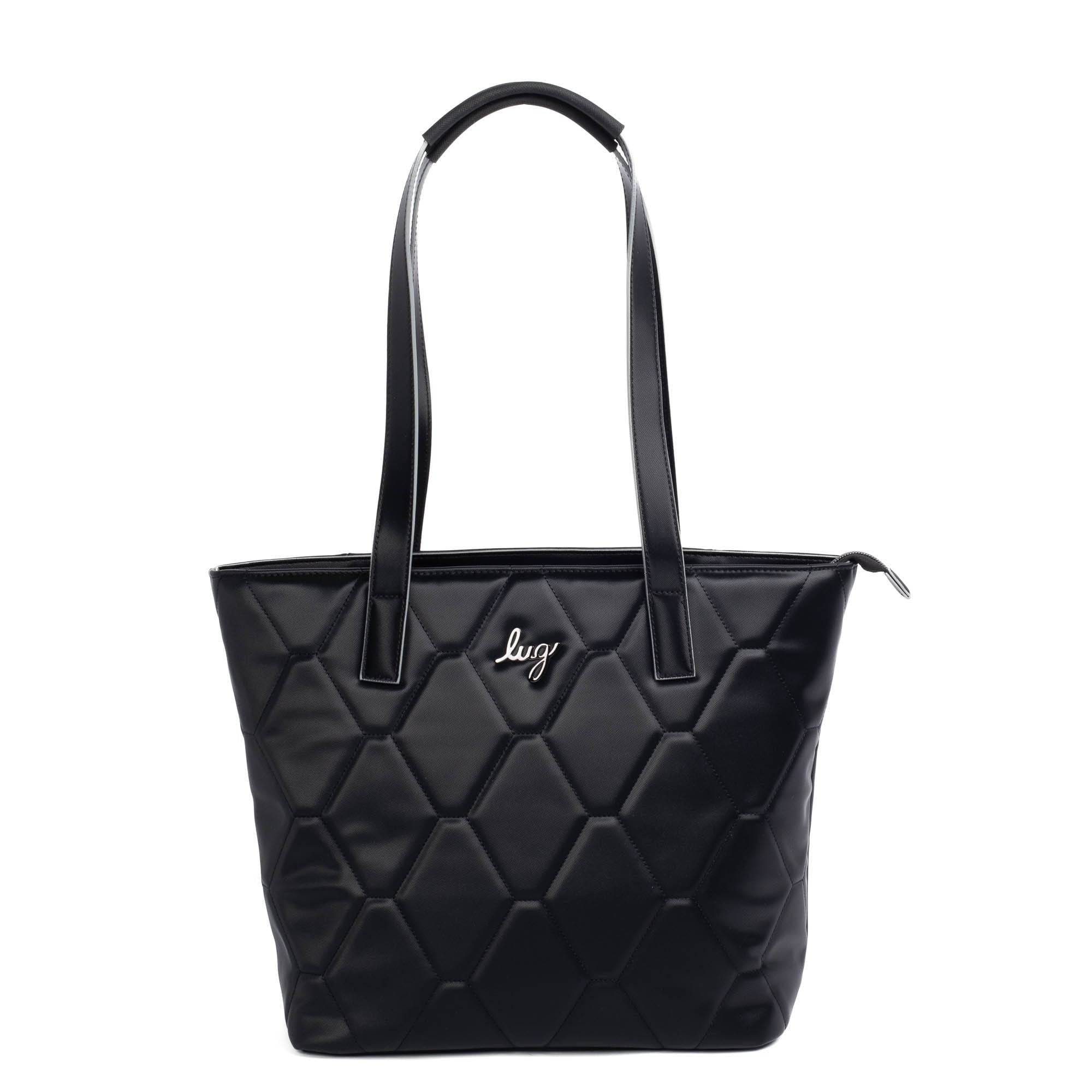 Paddock Satin Luxe VL Tote - BLACK - Paddock_BlackSatinVL_01