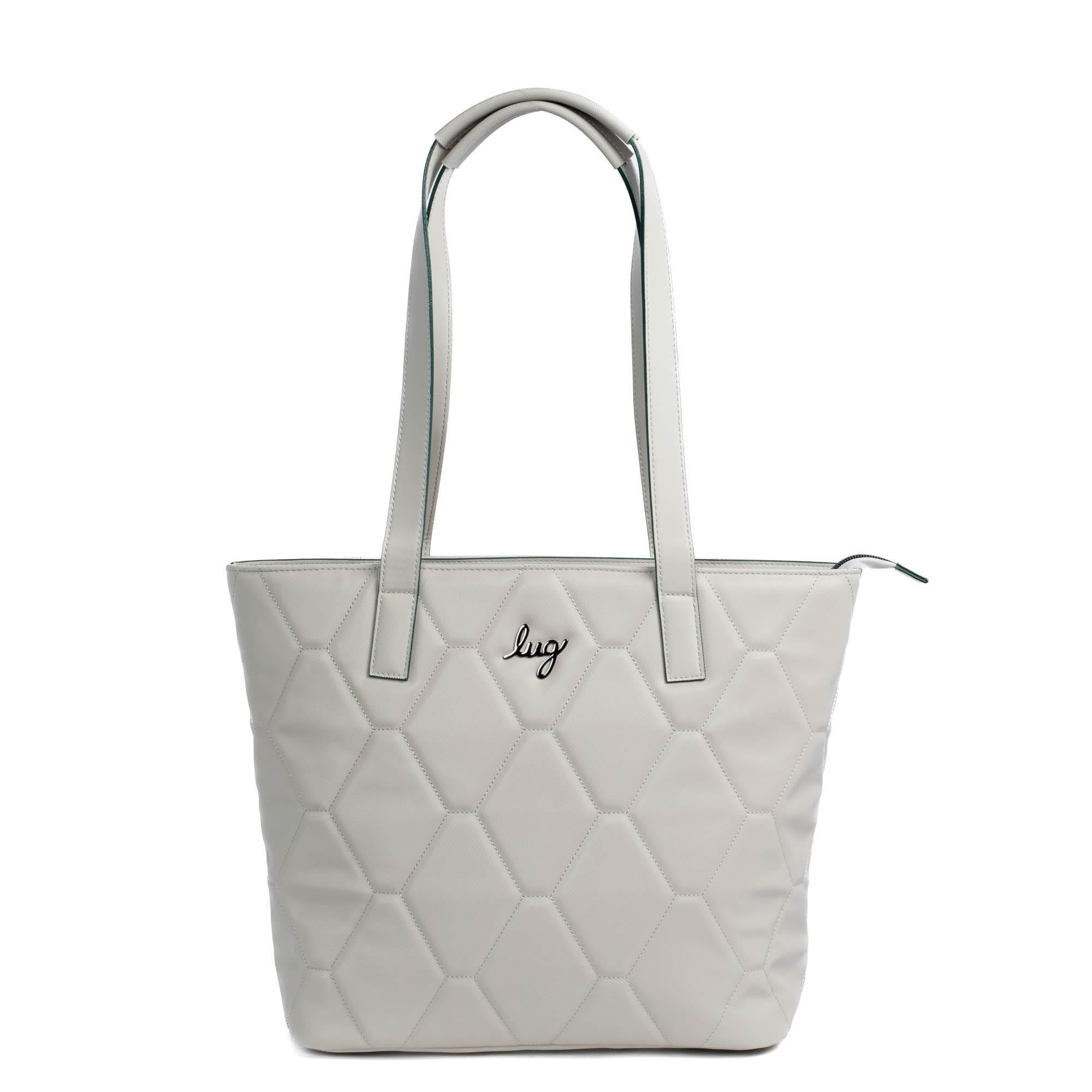 Paddock Satin Luxe VL Tote - PEBBLE - Paddock_PebbleSatinVL_01
