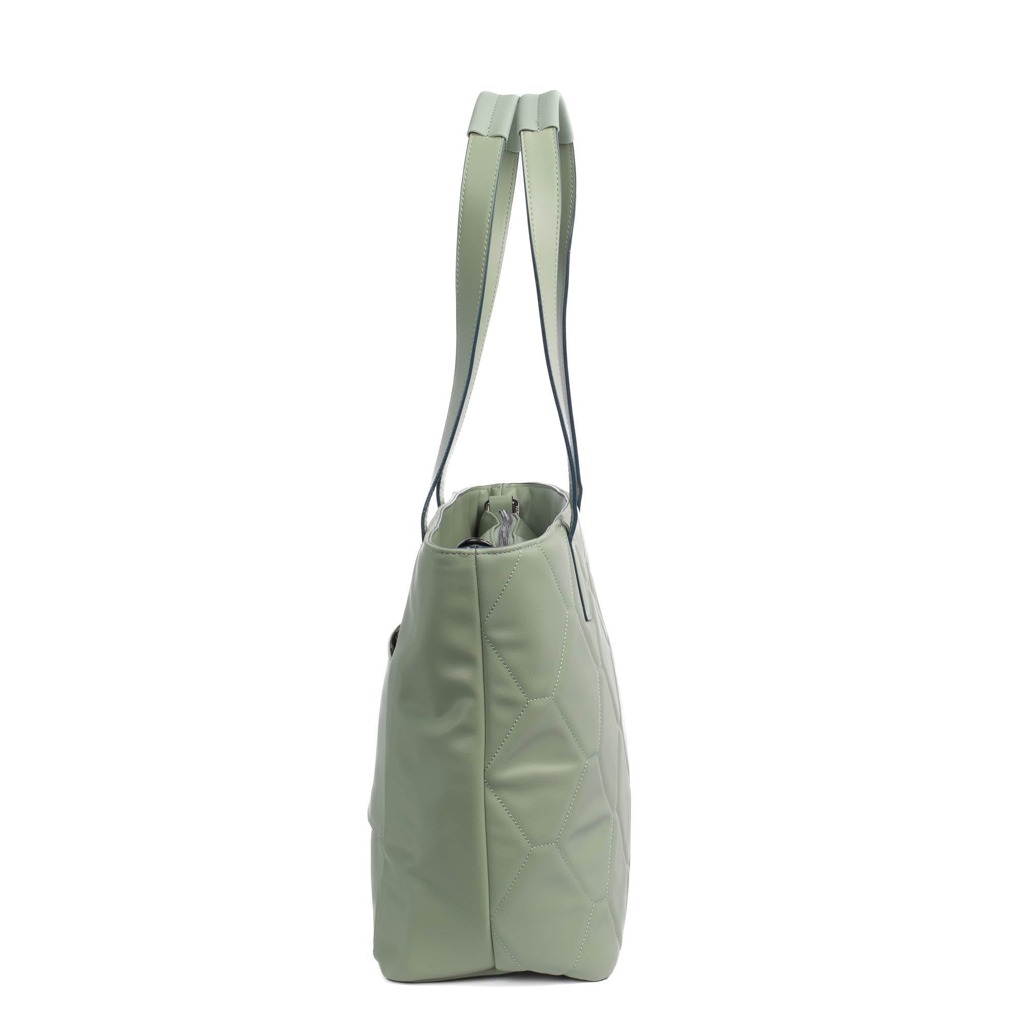 Paddock Satin Luxe VL Tote - SAGE - Paddock_SageSatinVL_04