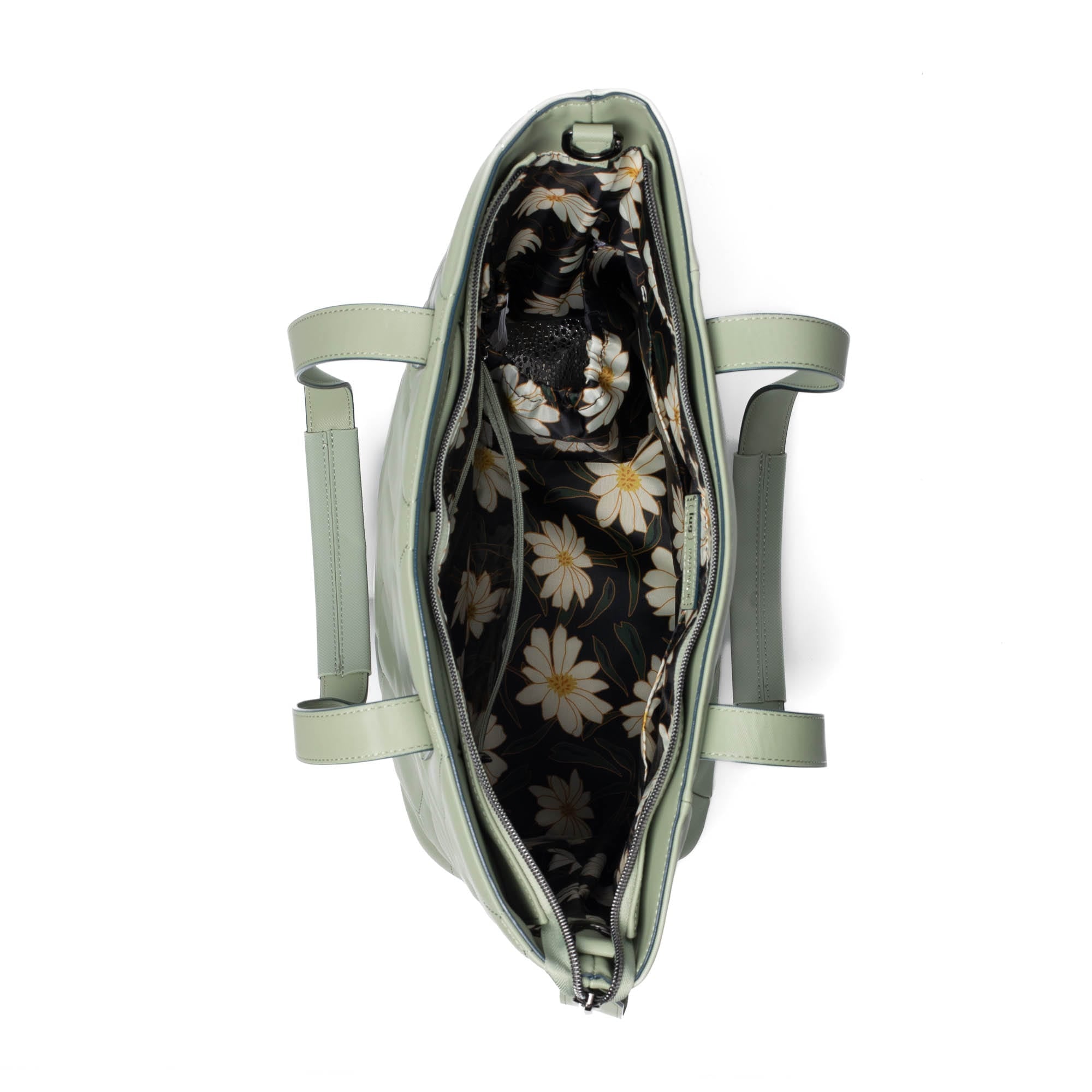 Paddock Satin Luxe VL Tote - SAGE - Paddock_SageSatinVL_05