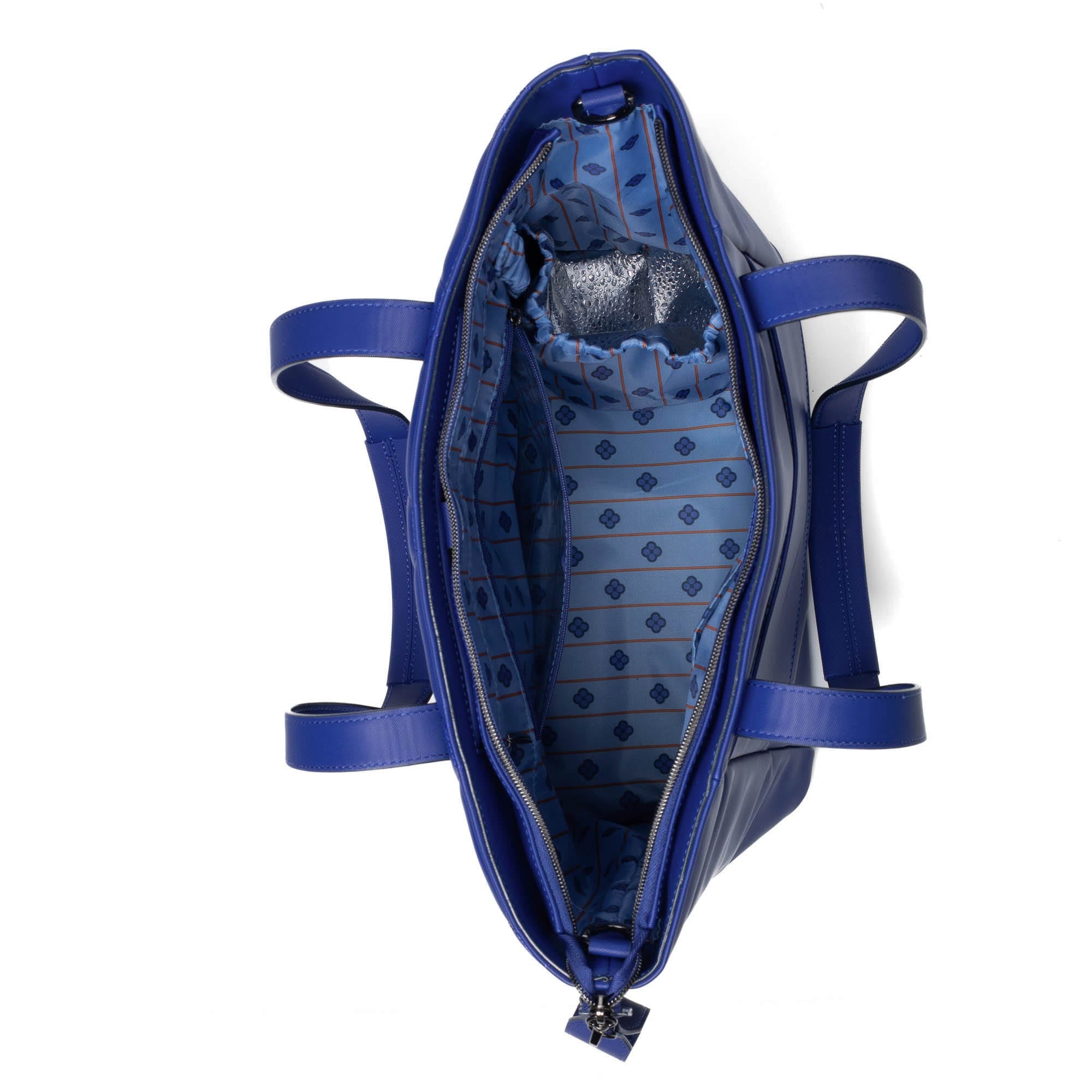 Paddock Satin Luxe VL Tote - SAPPHIRE - Paddock_SapphireSatinVL_05