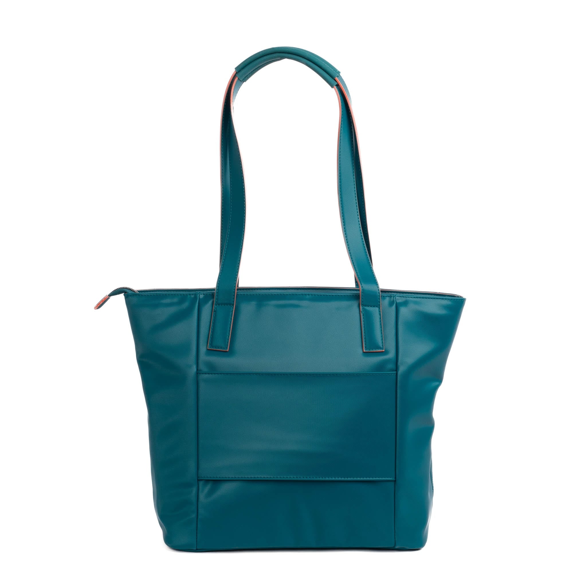 Paddock Satin Luxe VL Tote - TEAL - Paddock_TealSatinVL_04