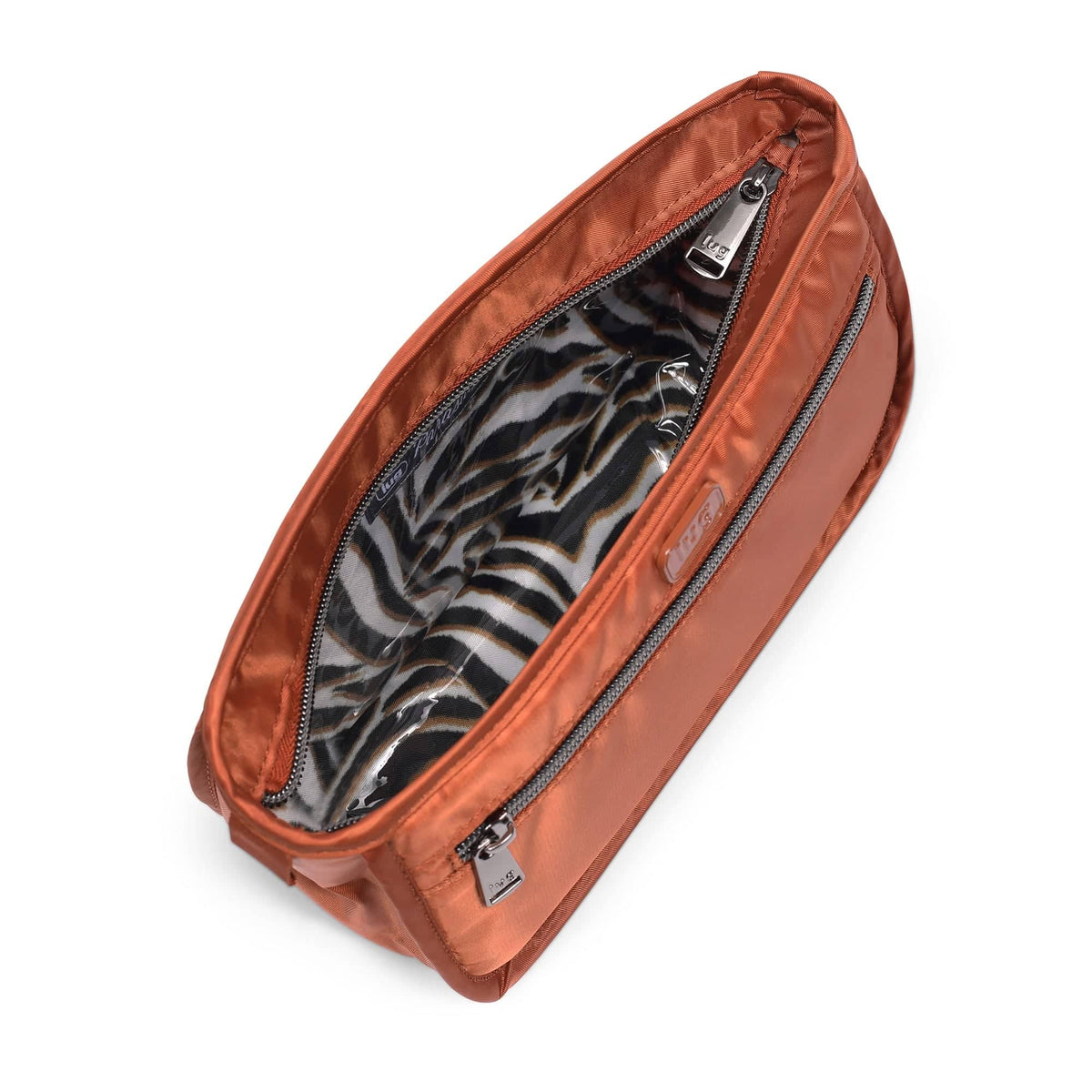Parasail Cosmetic Case - COPPER BROWN - Parasail_Copper_Brown_05