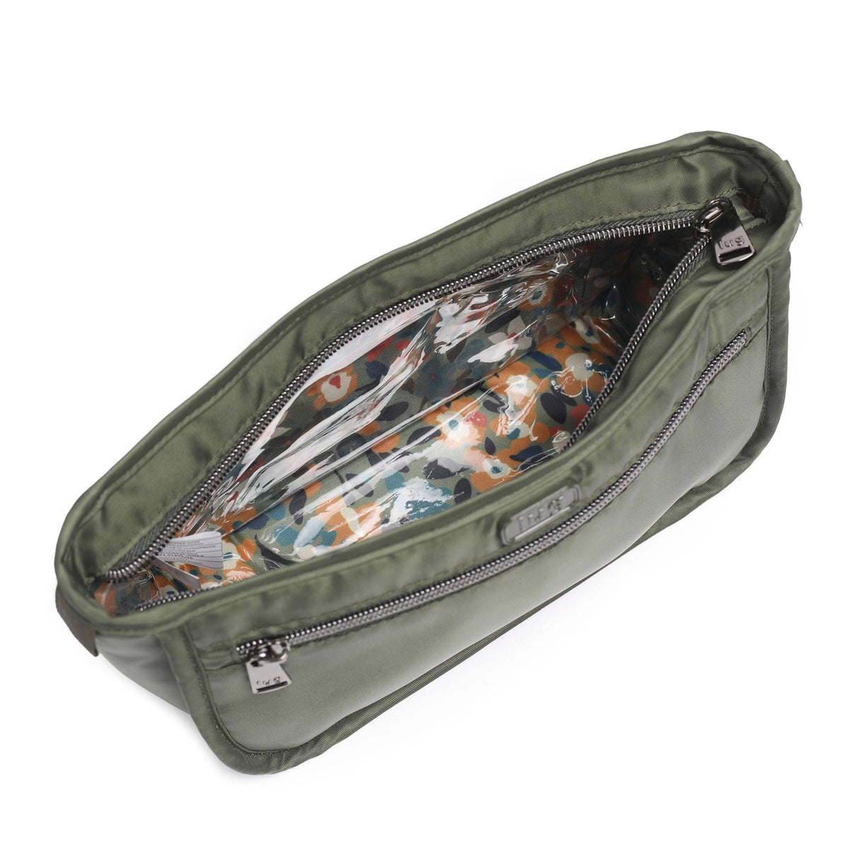 Parasail Cosmetic Case - OLIVE GREEN - Parasail_OliveGreen_05